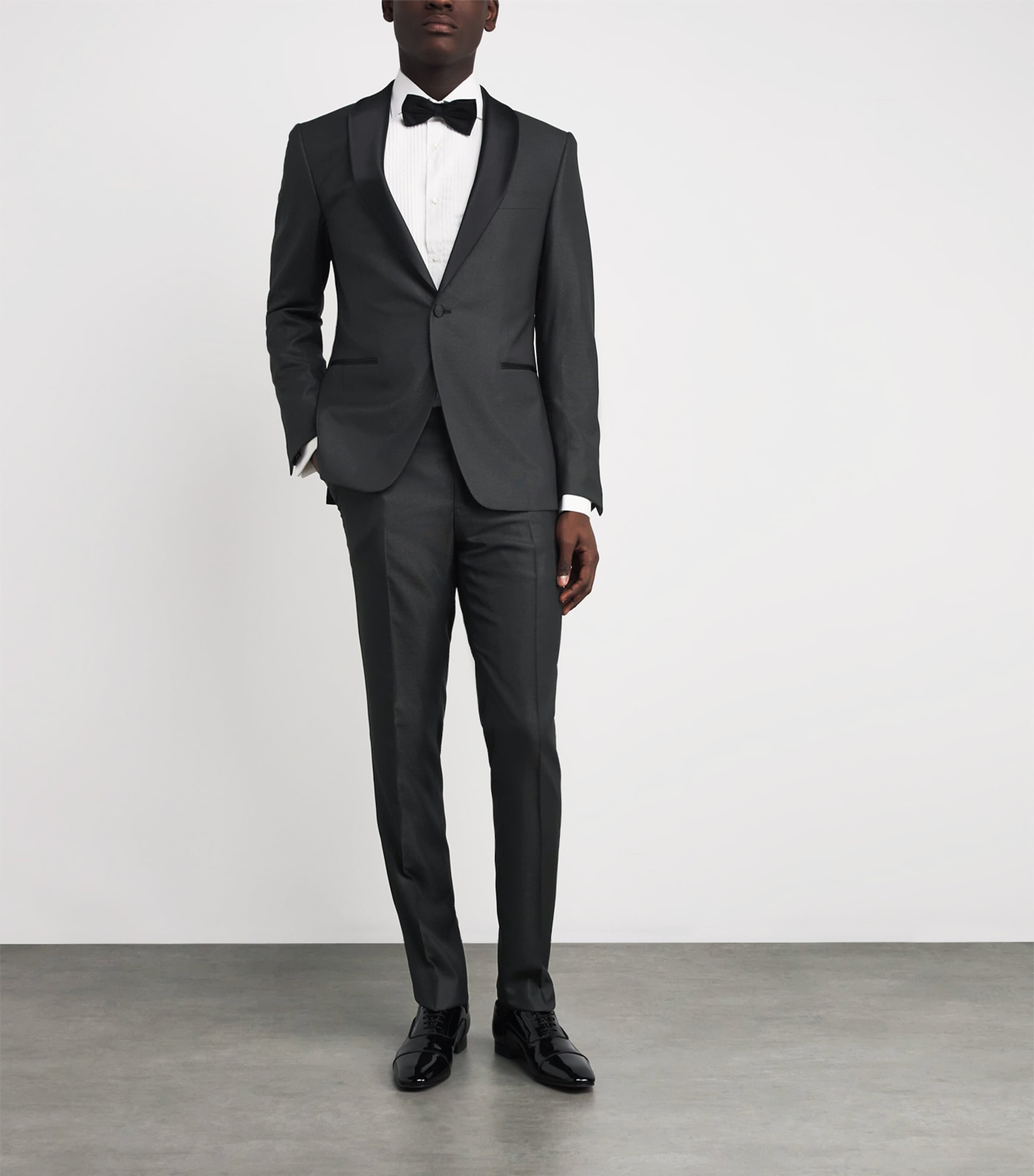 Wool 2-Piece Suit 31 DARK GREY Image 2