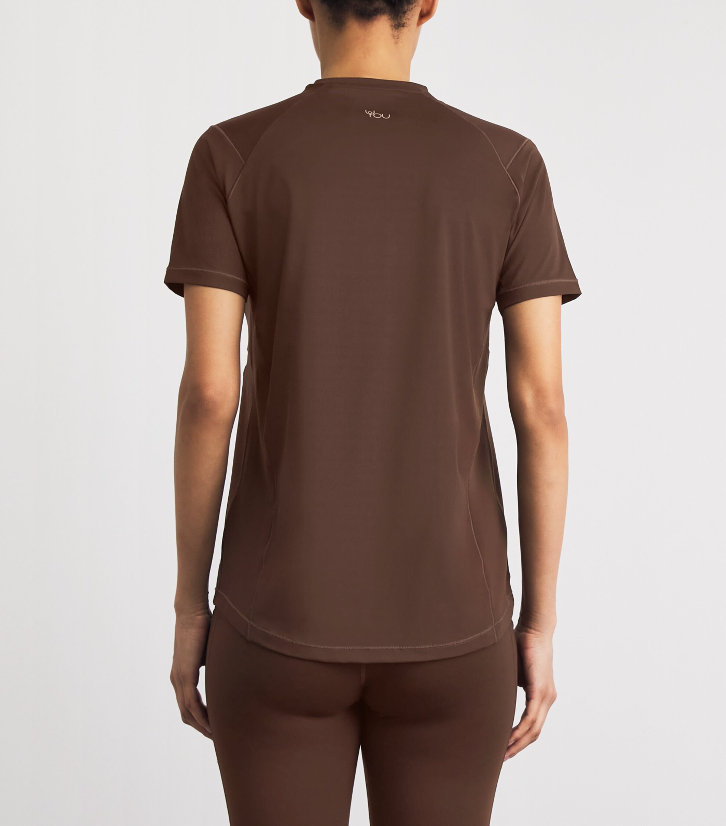 Y.O.U Womens Waterley Relaxed T-Shirt Potting Soil Image 5