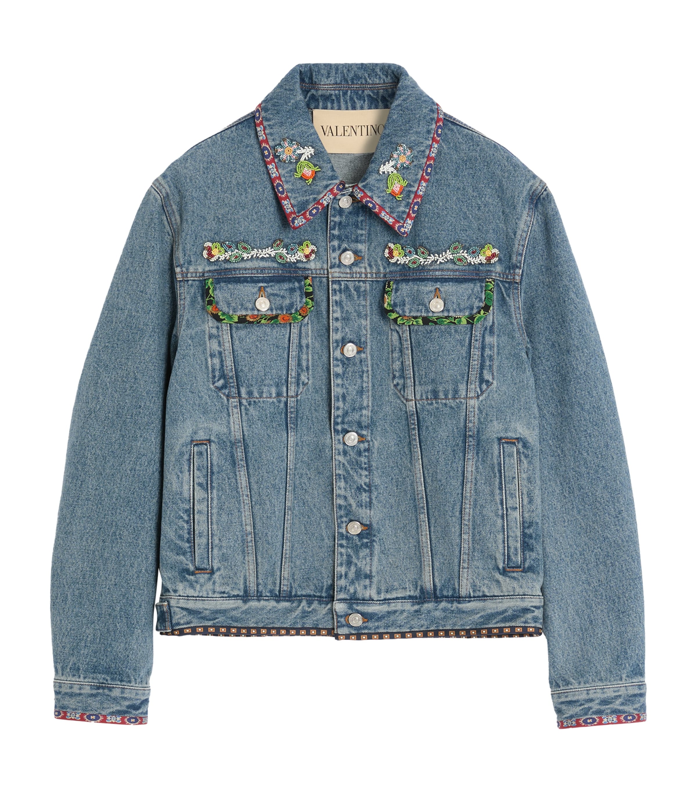 Embellished Denim Jacket 558 Image 1