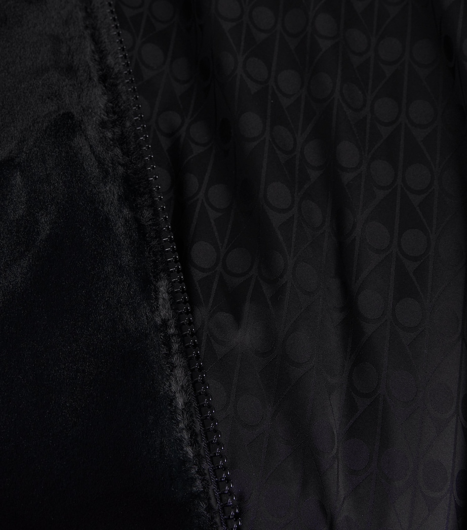 Reversible Borden Hooded Jacket BLCK/BLK MONO - 1118 Image 5