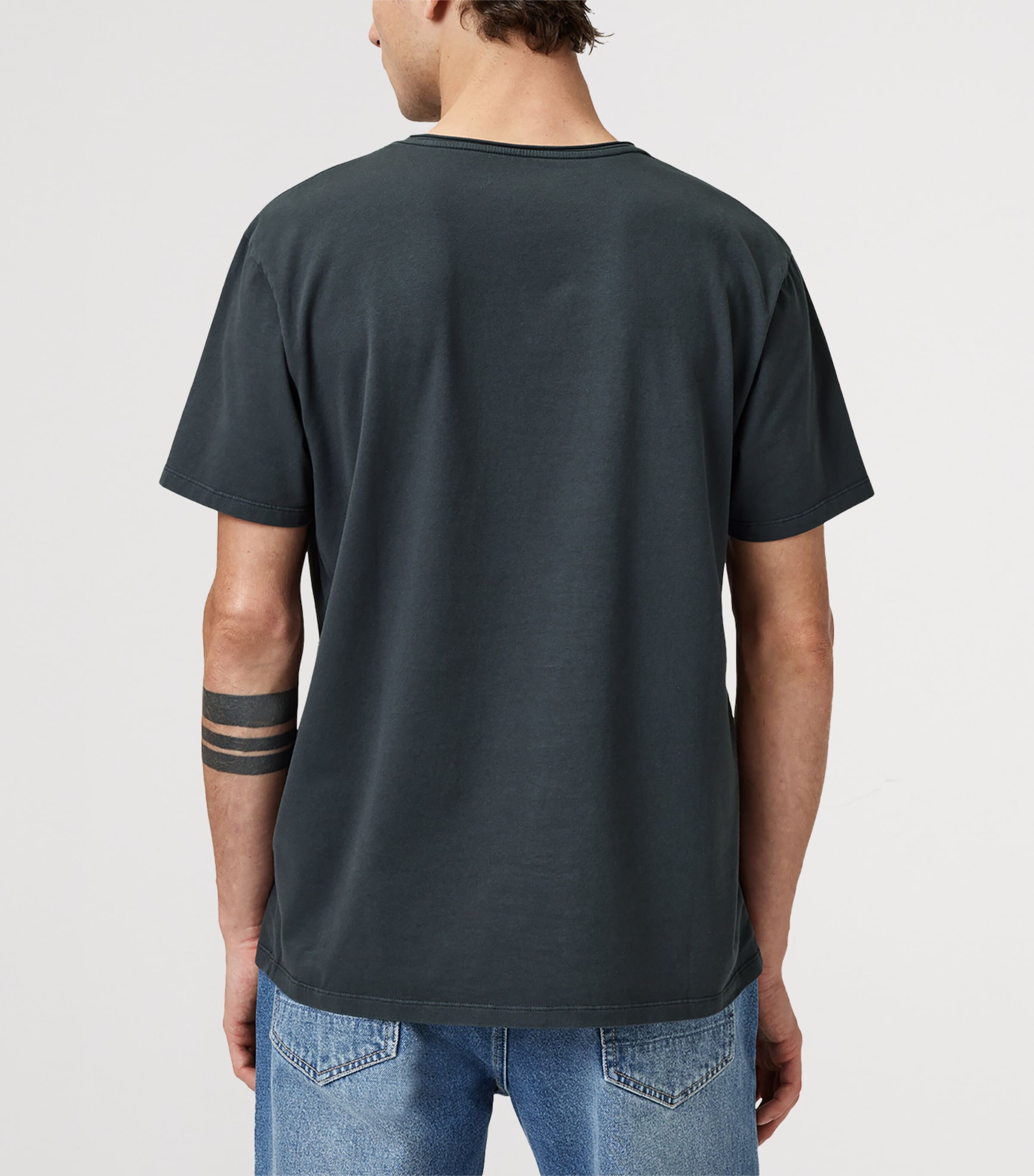 Organic Cotton Bodega T-Shirt SUNIL BLUE Image 5