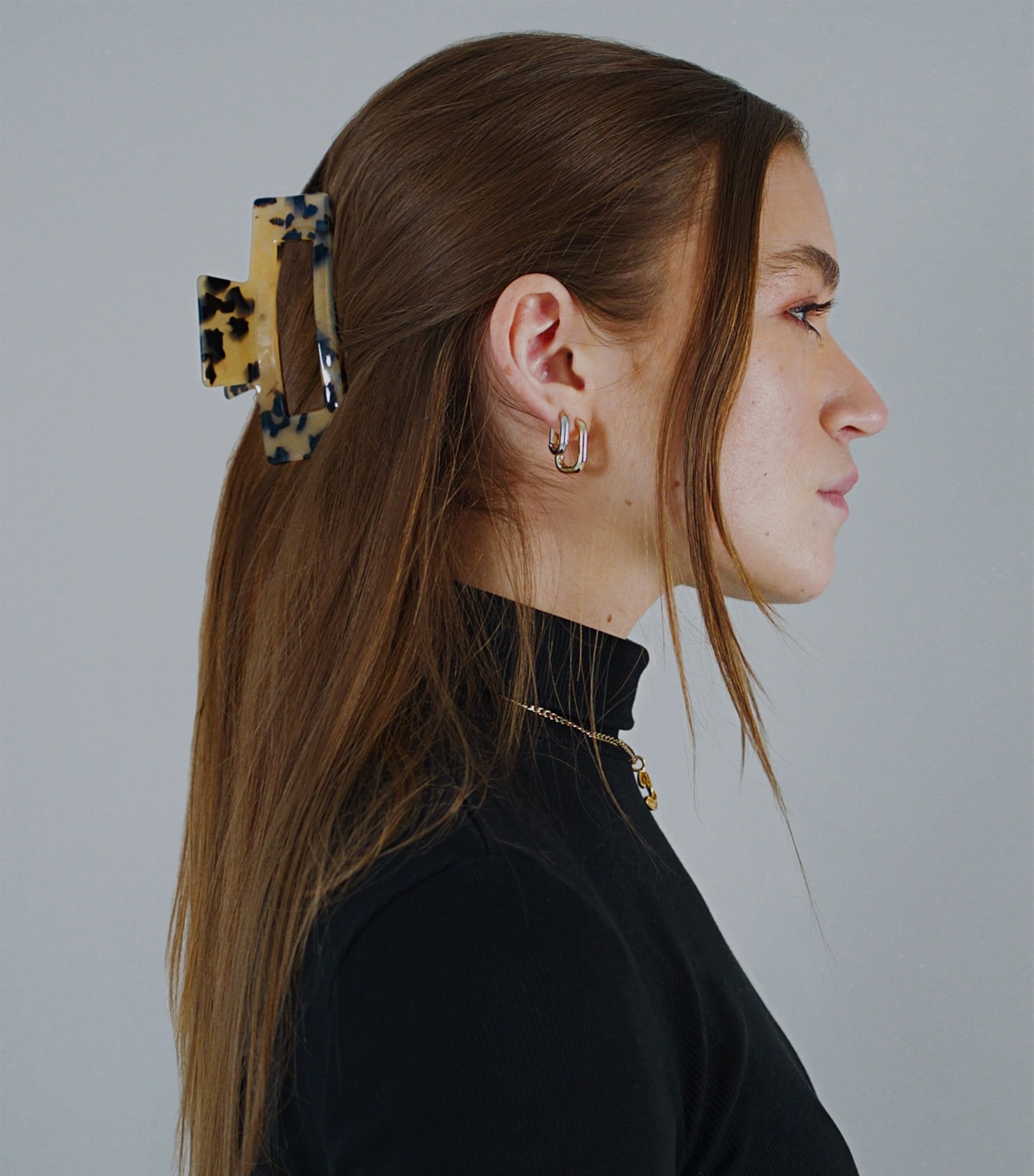 The Midi Hair Clip NO COLOUR Image 2