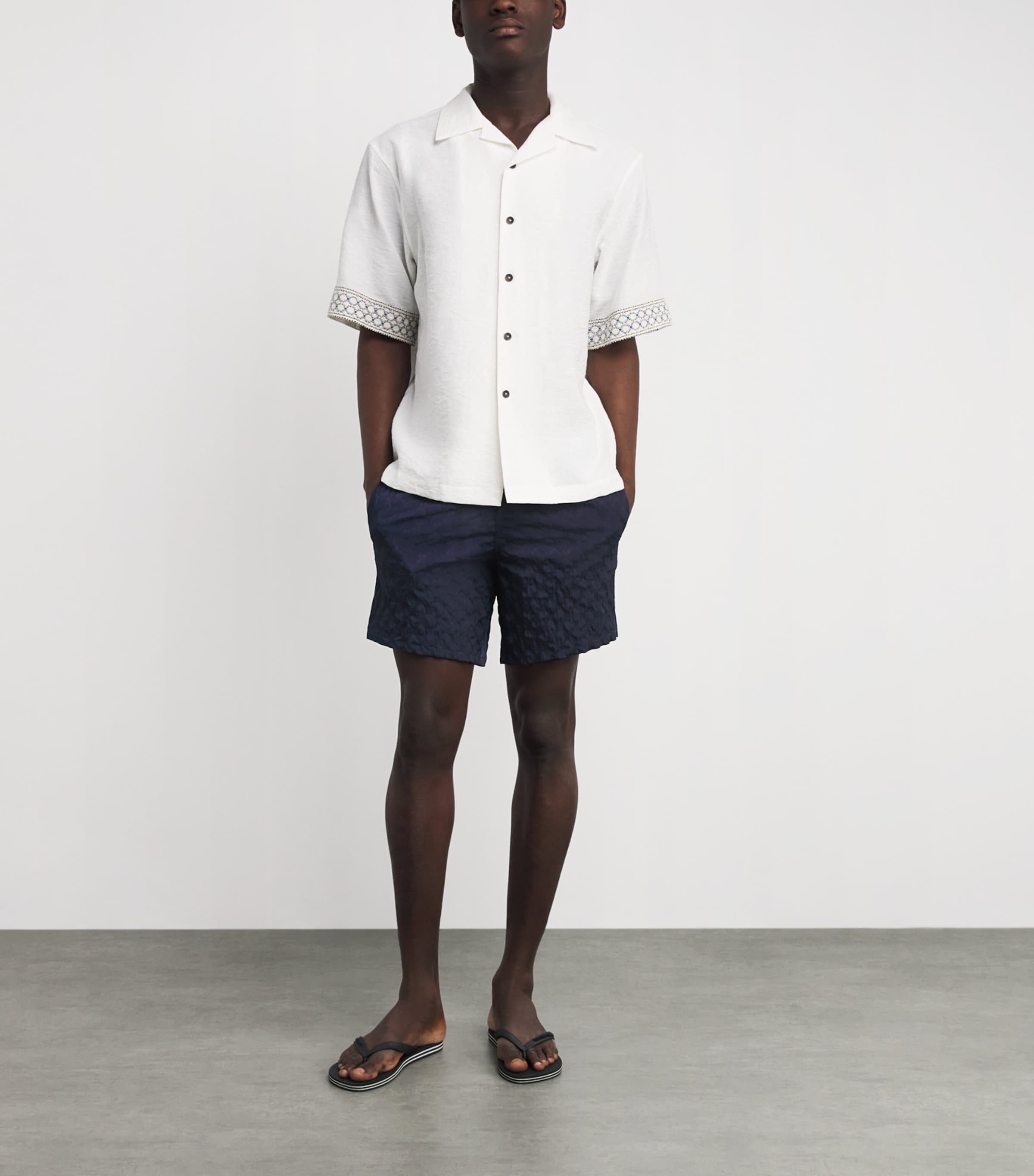 Turtle Moopea Swim Shorts 390-BLEU MARINE Image 2