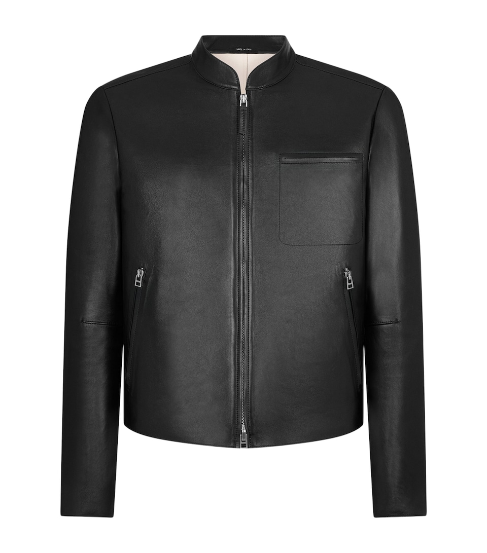 TOM FORD Leather Biker Jacket Nwa