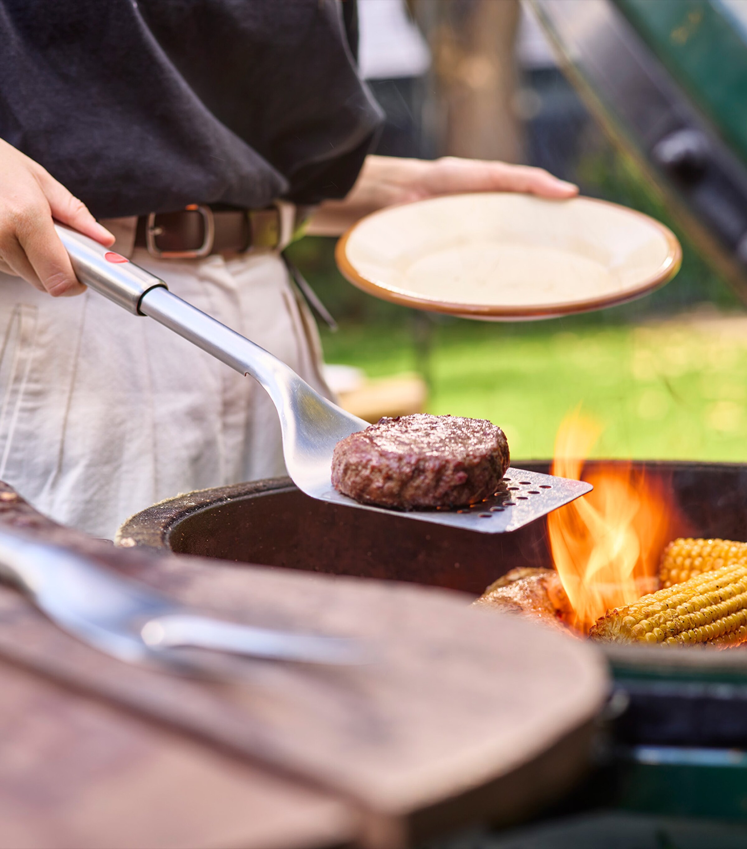 Stainless Steel 4-Piece GrillOut BBQ Utensils Set and Case STAINLESS STEEL Image 7