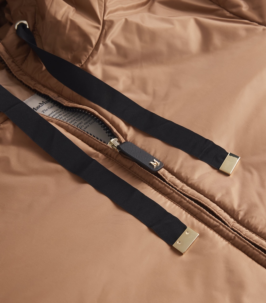 Water-Repellent Padded Jacket CARAMEL Image 5