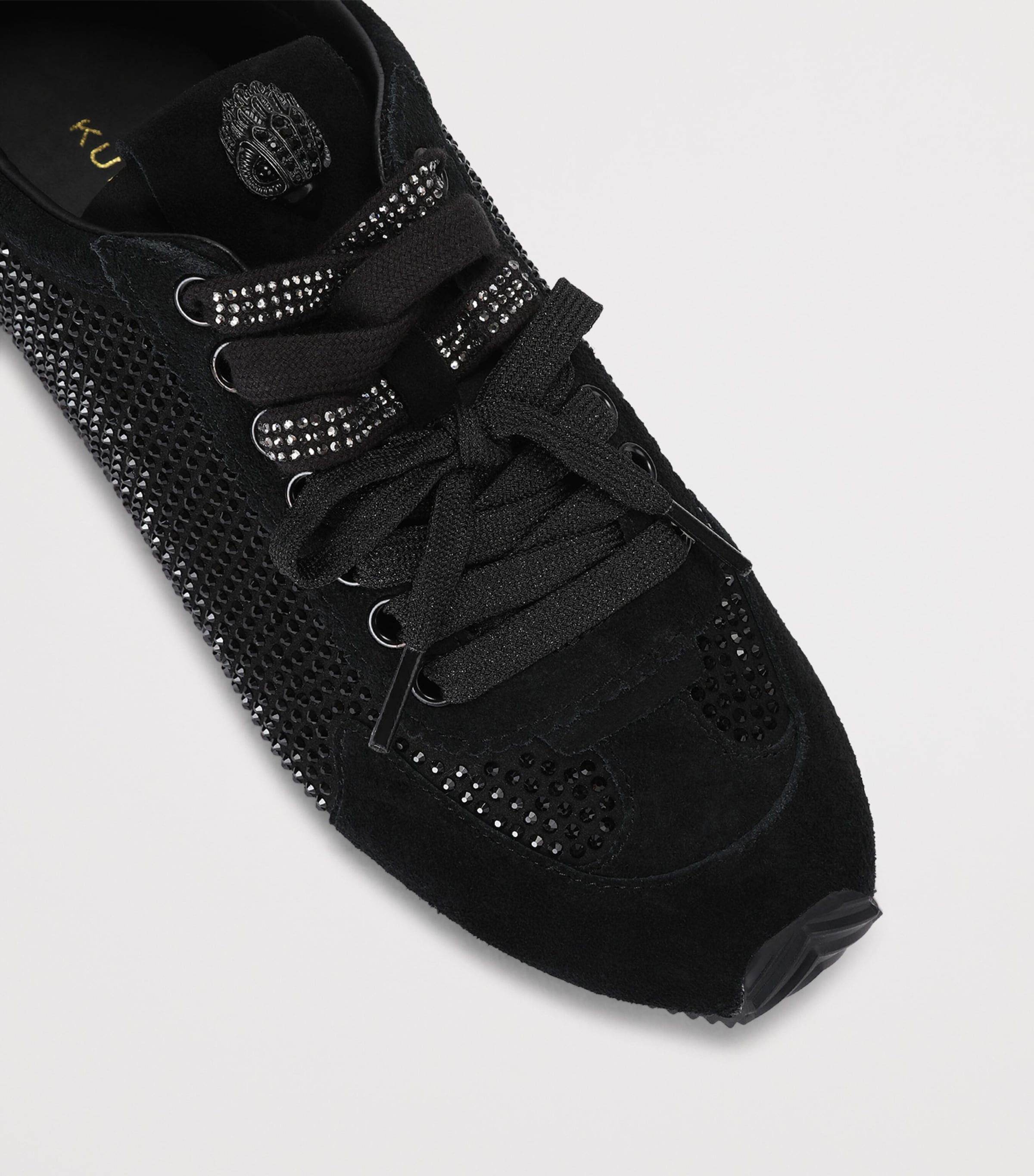 Kurt Geiger London Embellished Islington Sneakers Black Image 2