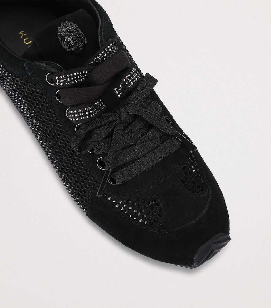 Kurt Geiger London Embellished Islington Sneakers Black Image 2