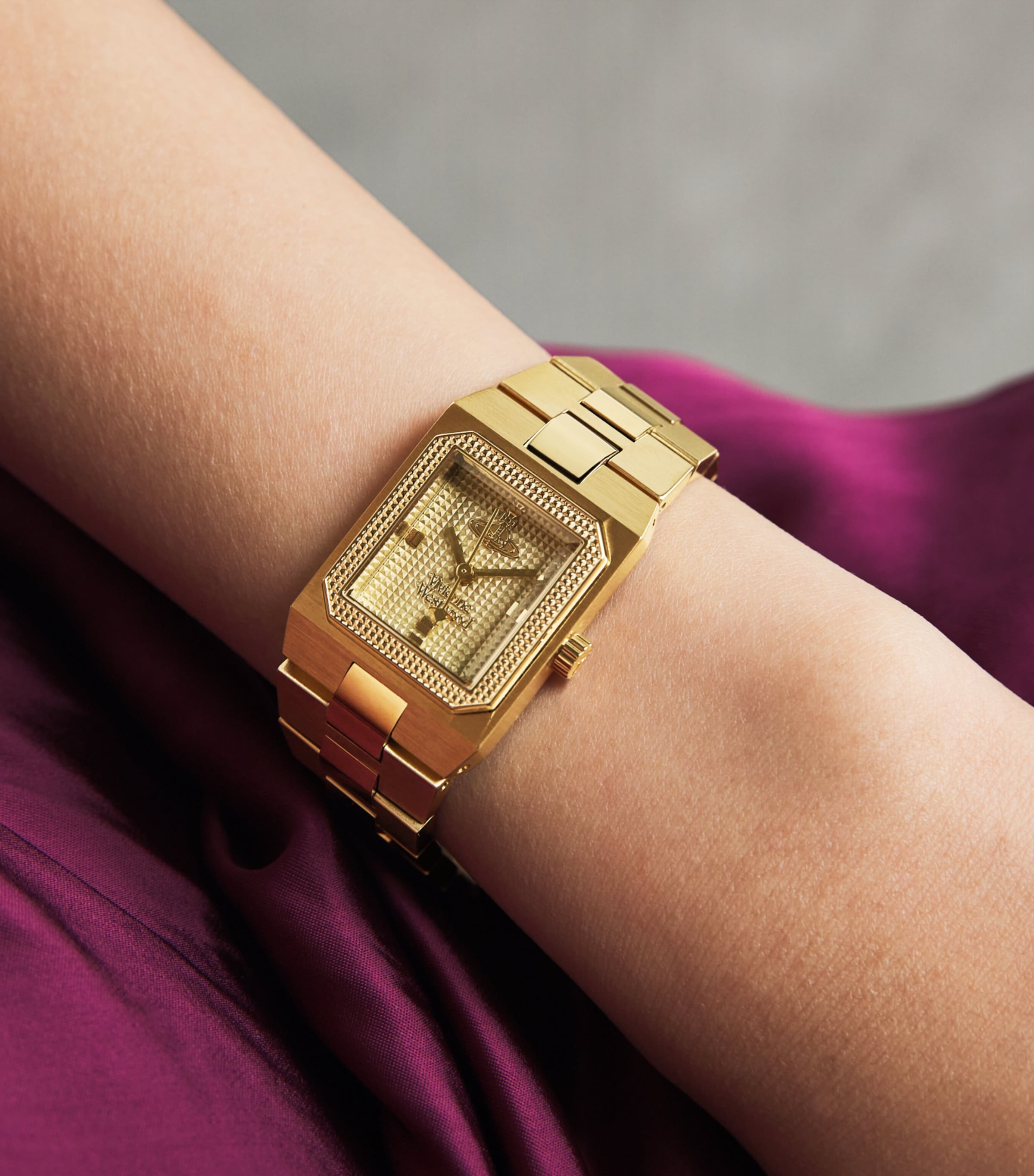 Vivienne Westwood Stainless Steel Brunswick Watch 24mm Gold Image 2