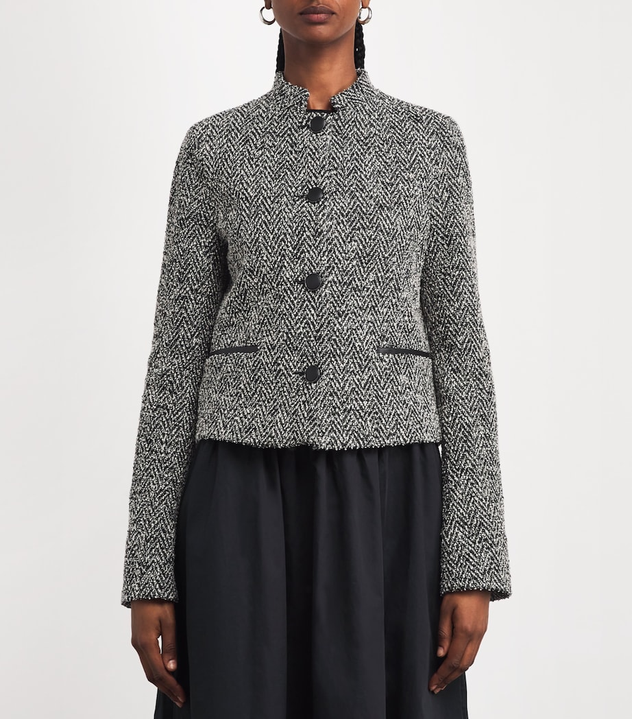 Tweed Jacket BLACK Image 3