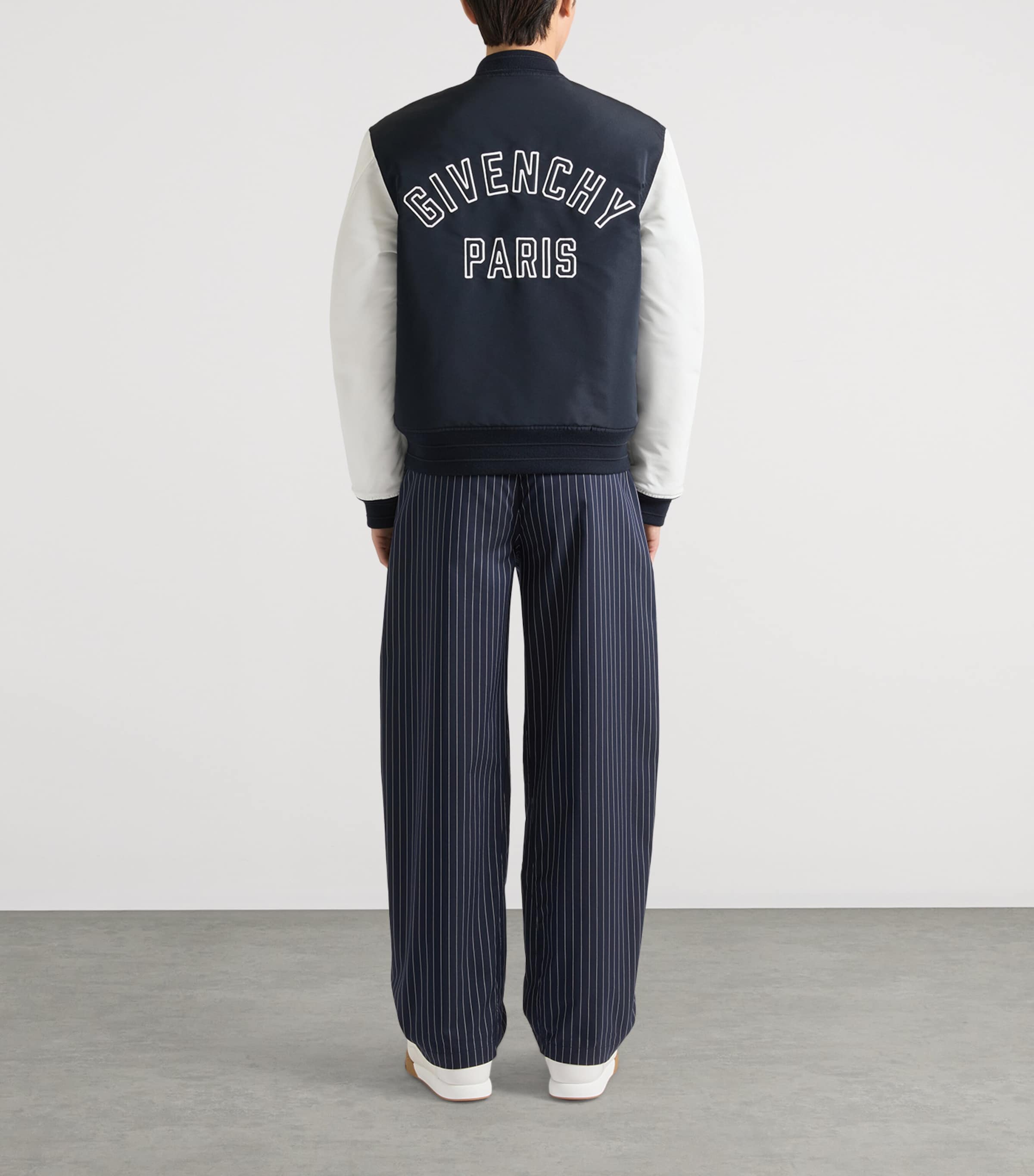 Givenchy Mens Logo Bomber Jacket Image 3