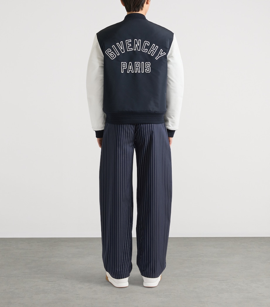 Givenchy Mens Logo Bomber Jacket Image 3