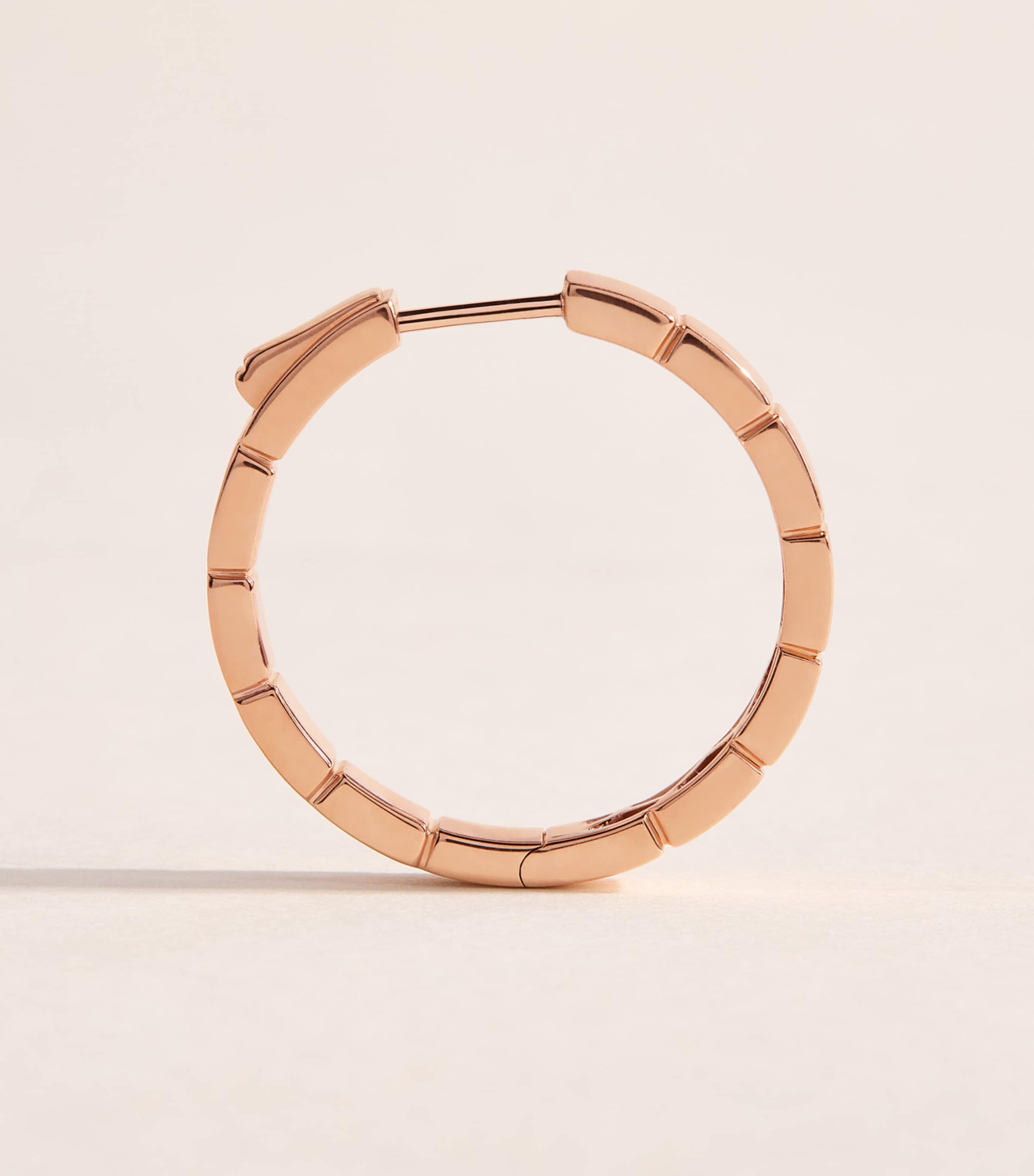 Anita Ko Rose Gold Bunny Hoop Earrings Rose Gold Image 3