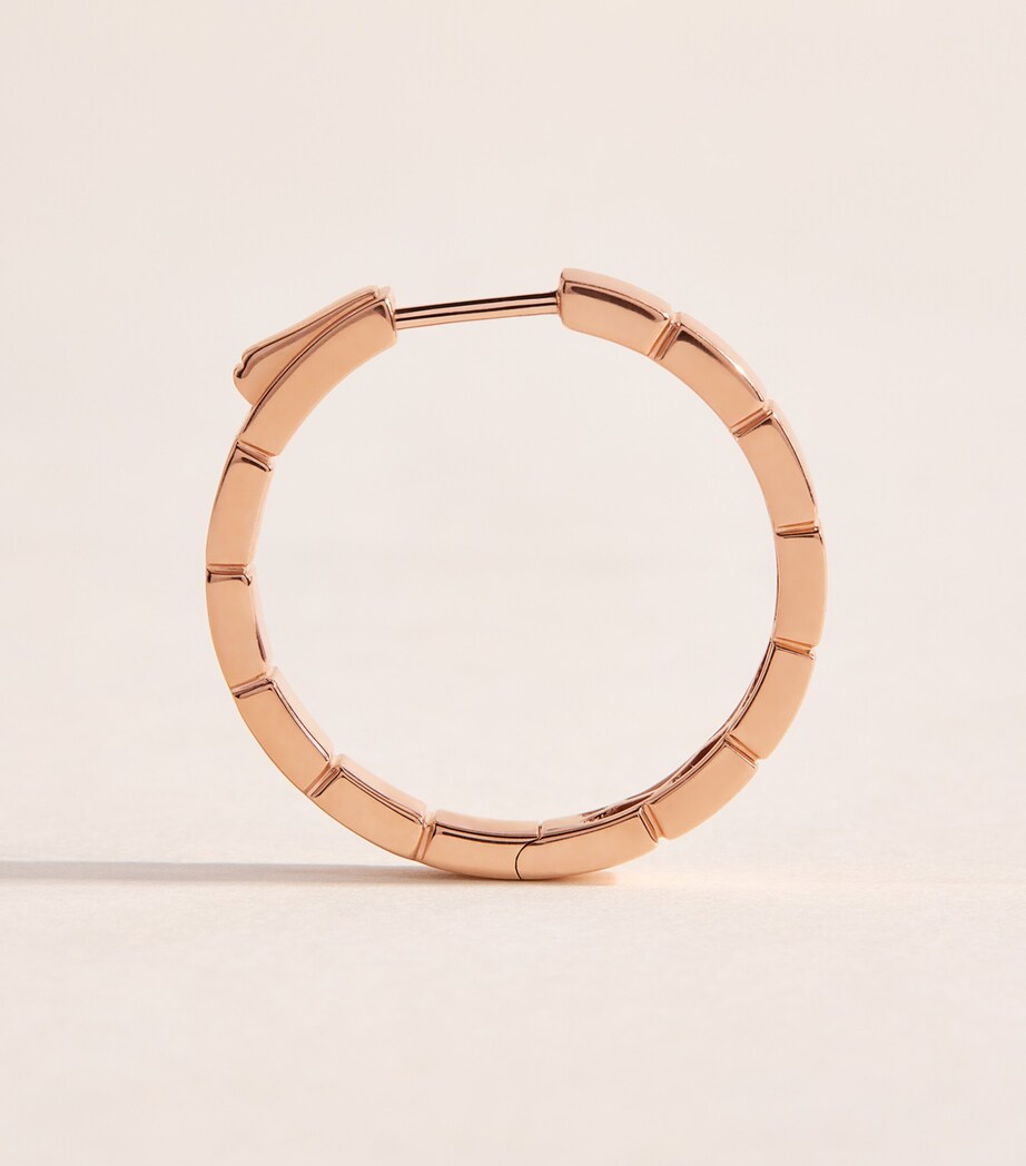 Anita Ko Rose Gold Bunny Hoop Earrings Rose Gold Image 3