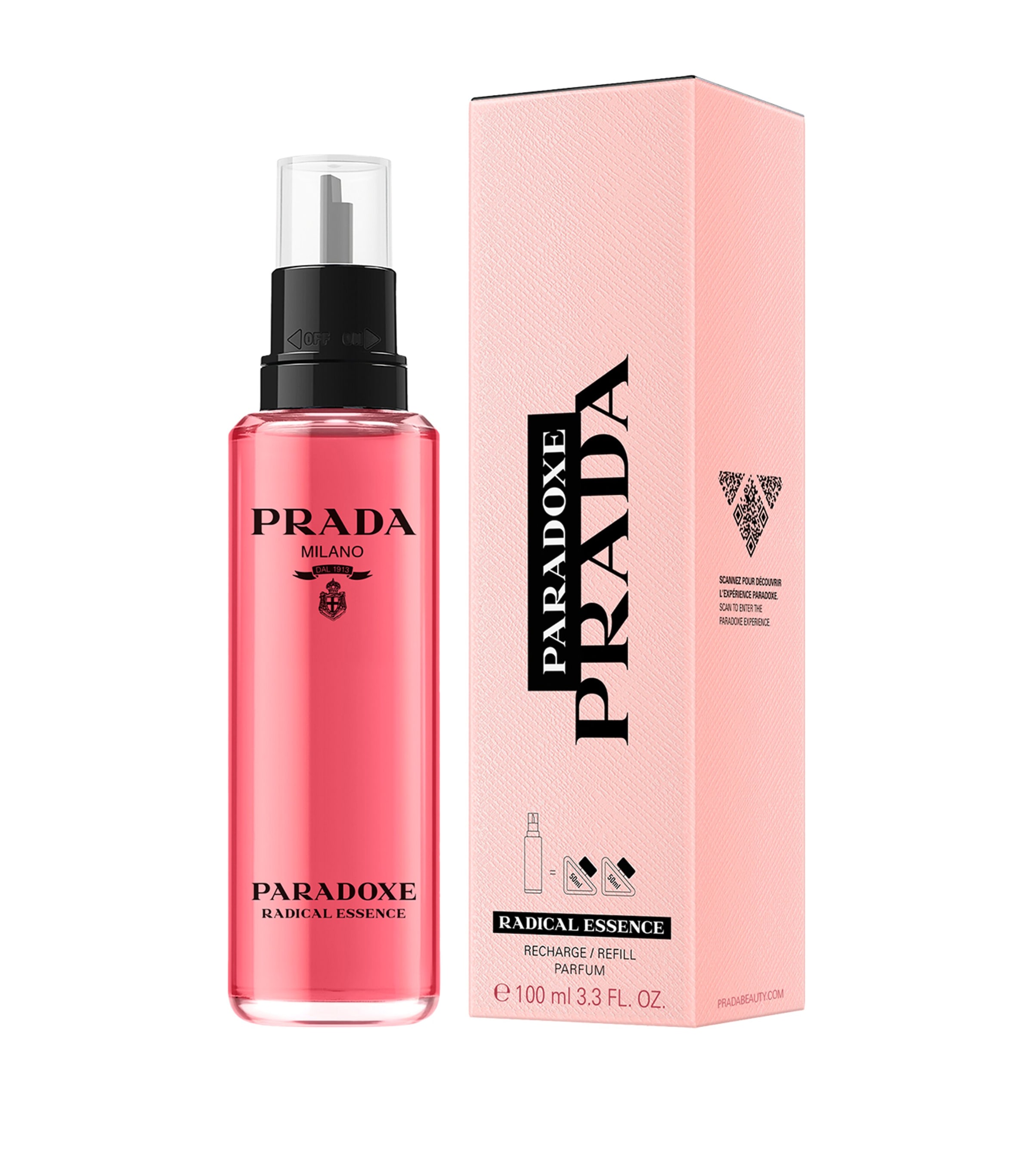 Prada Beauty Paradoxe Radical Essence Parfum (100ml) - Refill | Perfume | Womens Perfume | Designers | Prada Beauty