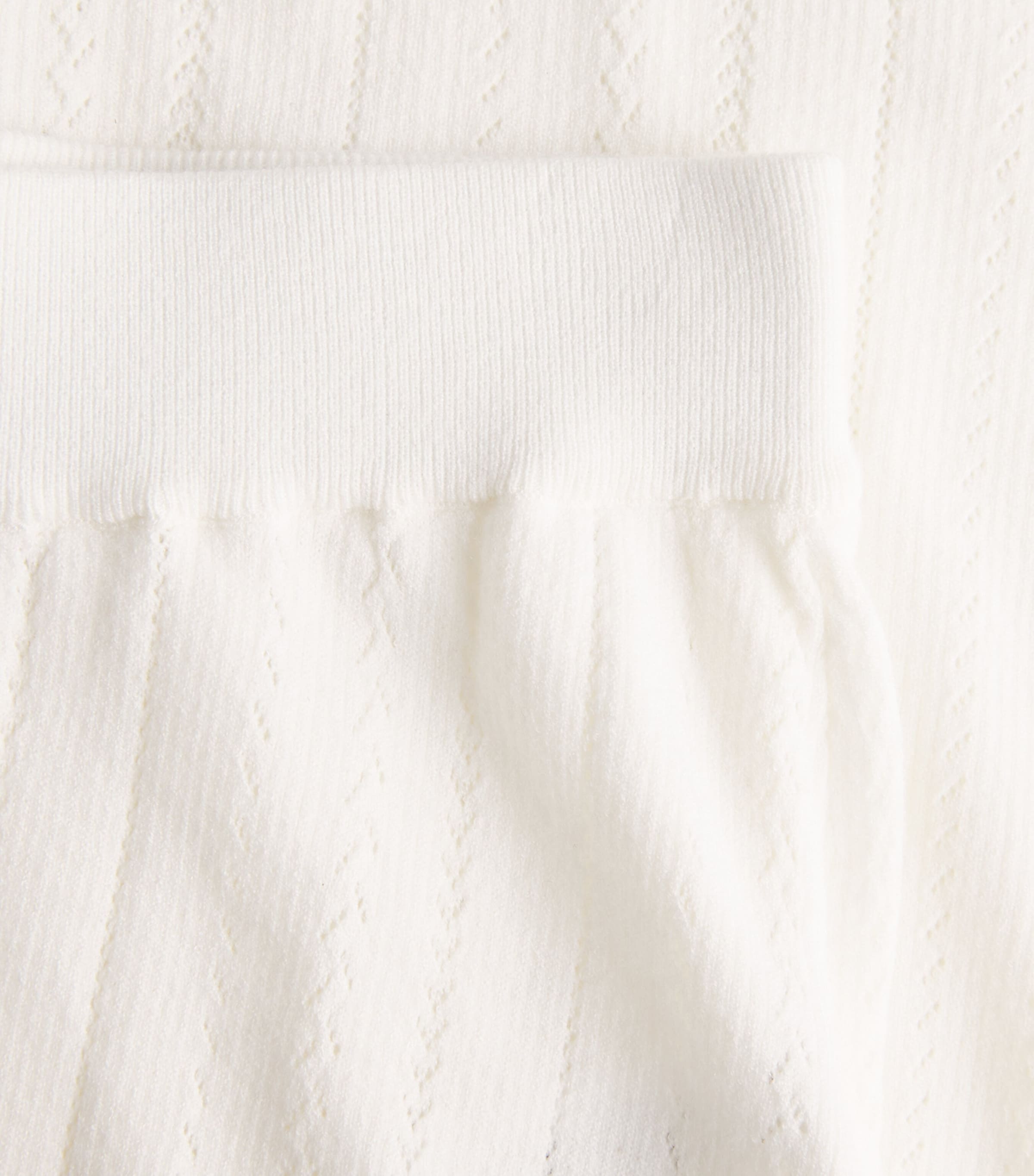 Eberjey Womens Pointelle Knitted Trousers Ivory Image 6