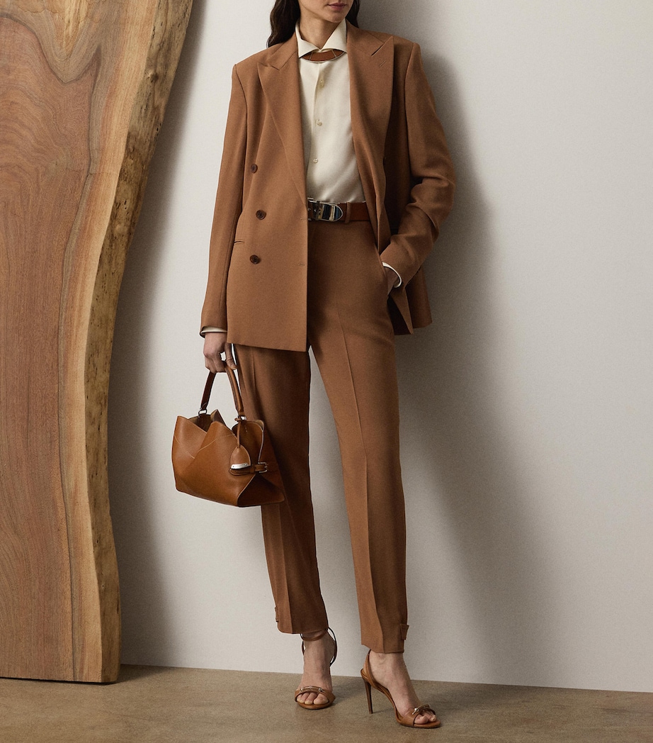 Silk Collared Blouse LUX CREAM Image 2