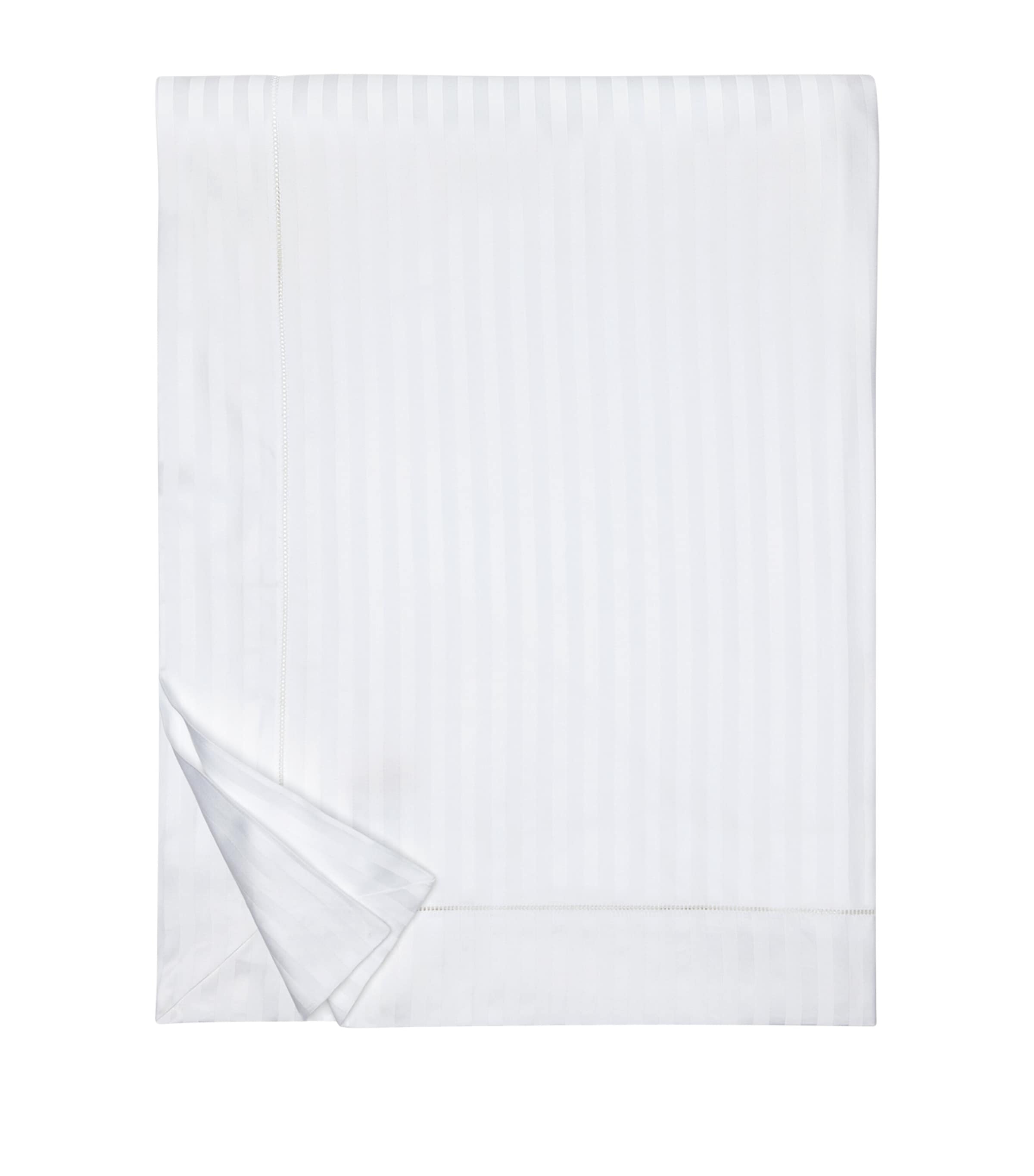 Pratesi Raso Rigato Super King Duvet Cover (260cm x 220cm) | Bedding | Bed Linens & Sets | Duvet Covers | Designers | pratesi