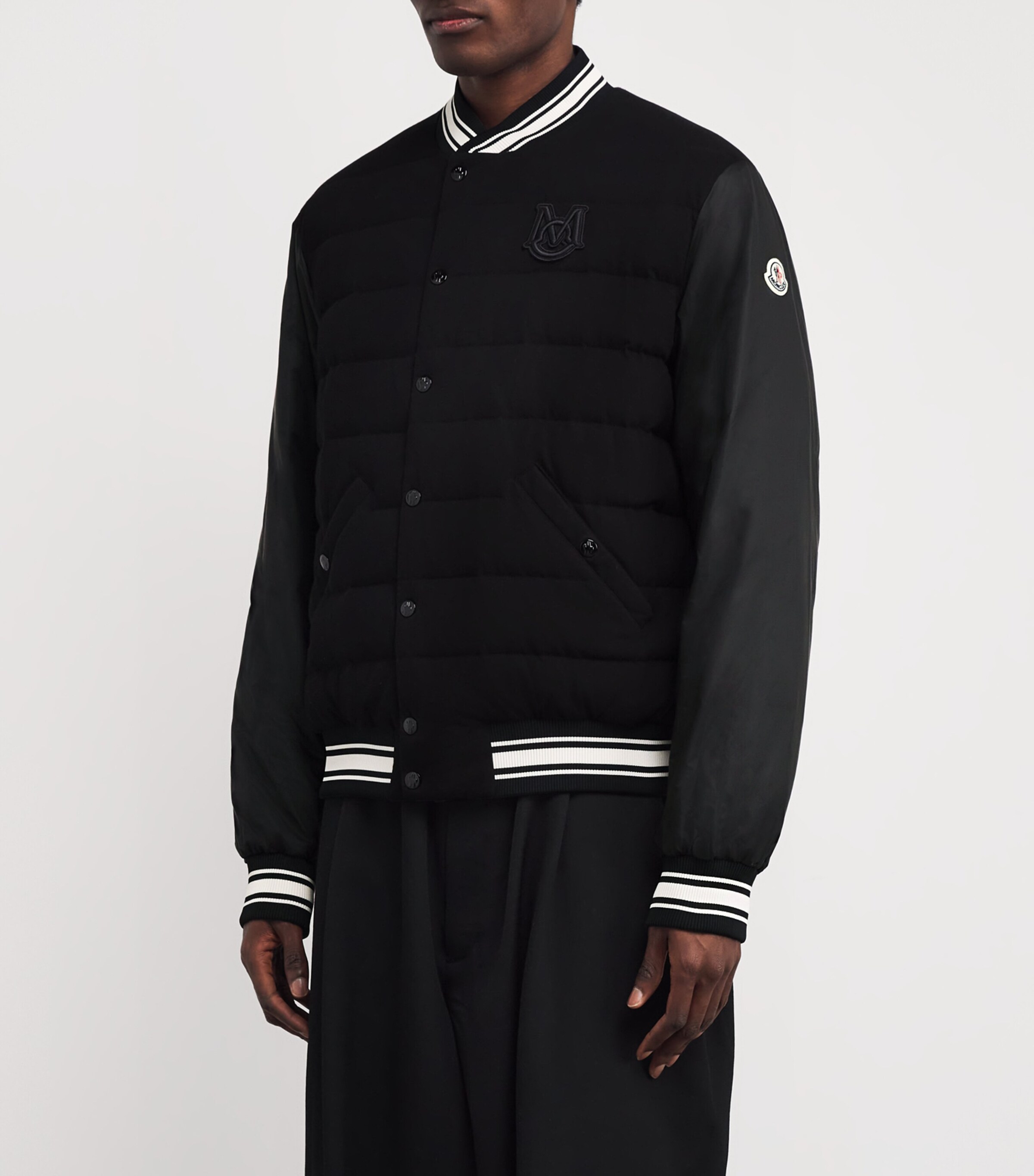Moncler Reversible Bouchet Varsity Bomber Jacket | Harrods US