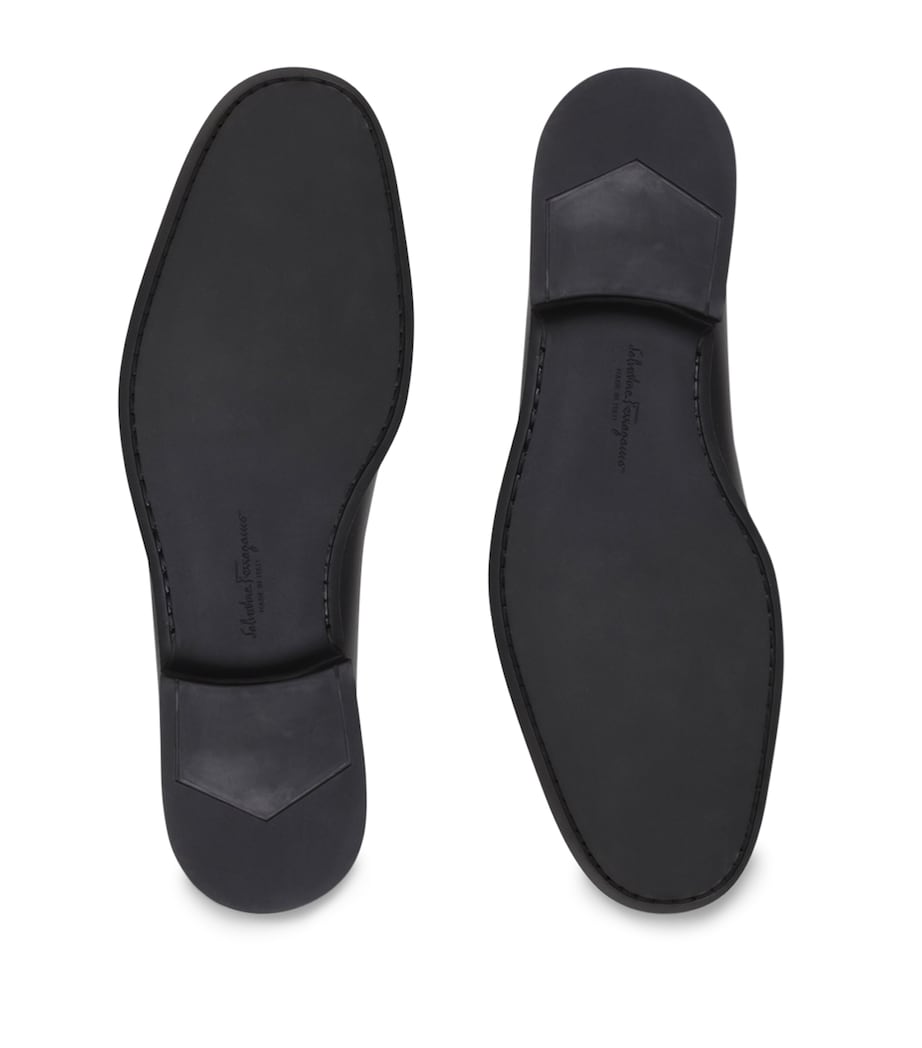 Grandioso Leather Bit Loafers BLACK Image 3