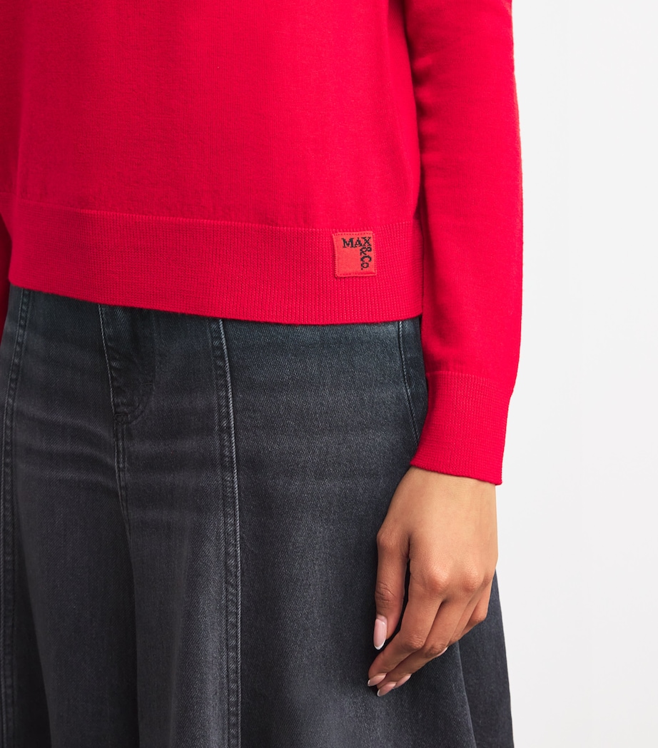 Wool Sweater SOUR CHERRY Image 6