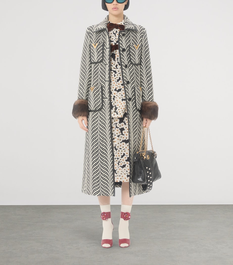 Silk Floral Midi Dress K92 Image 5