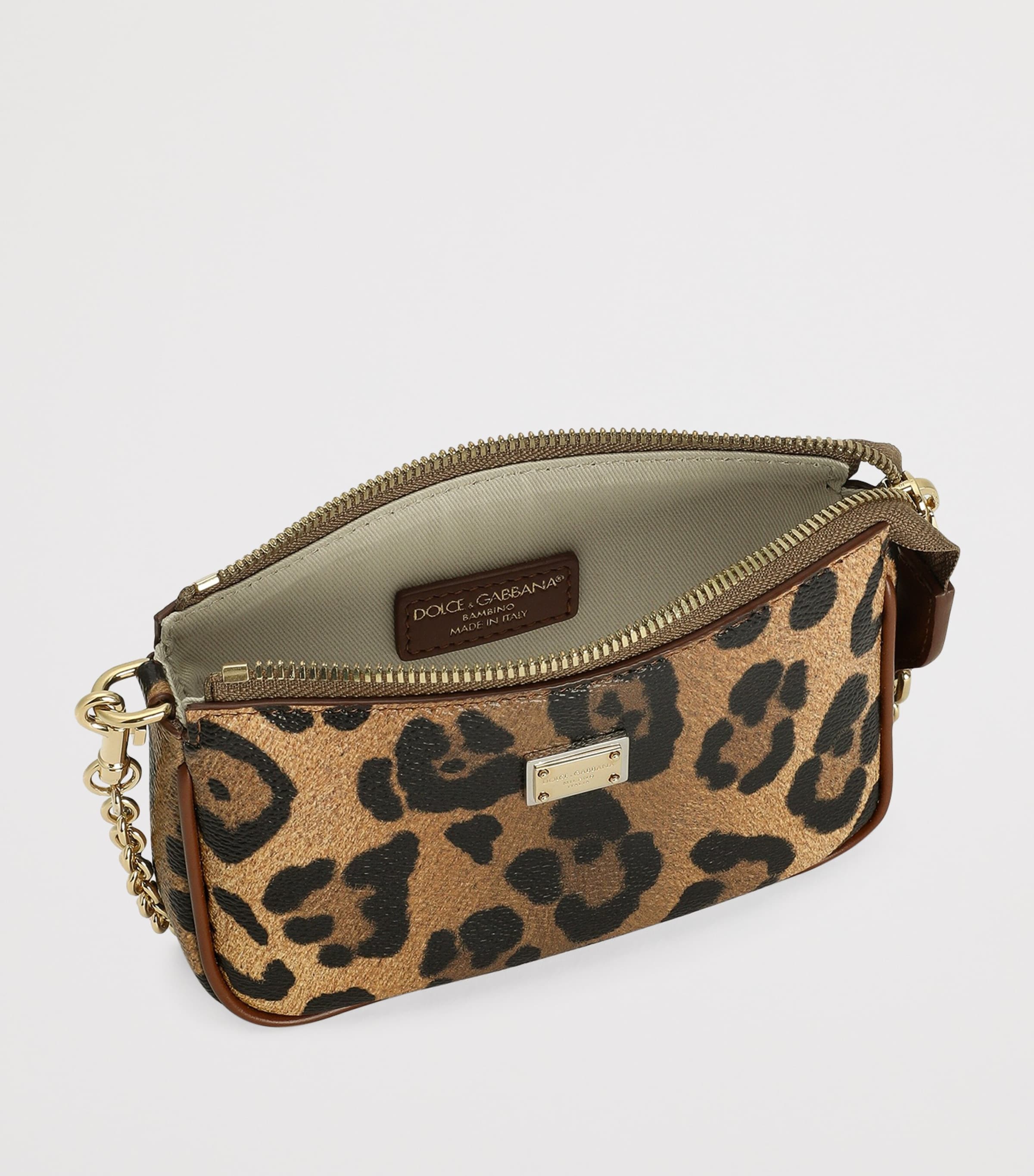 Dolce&Gabbana Kids Leopard Print Shoulder Bag Hynbmleo F Image 3
