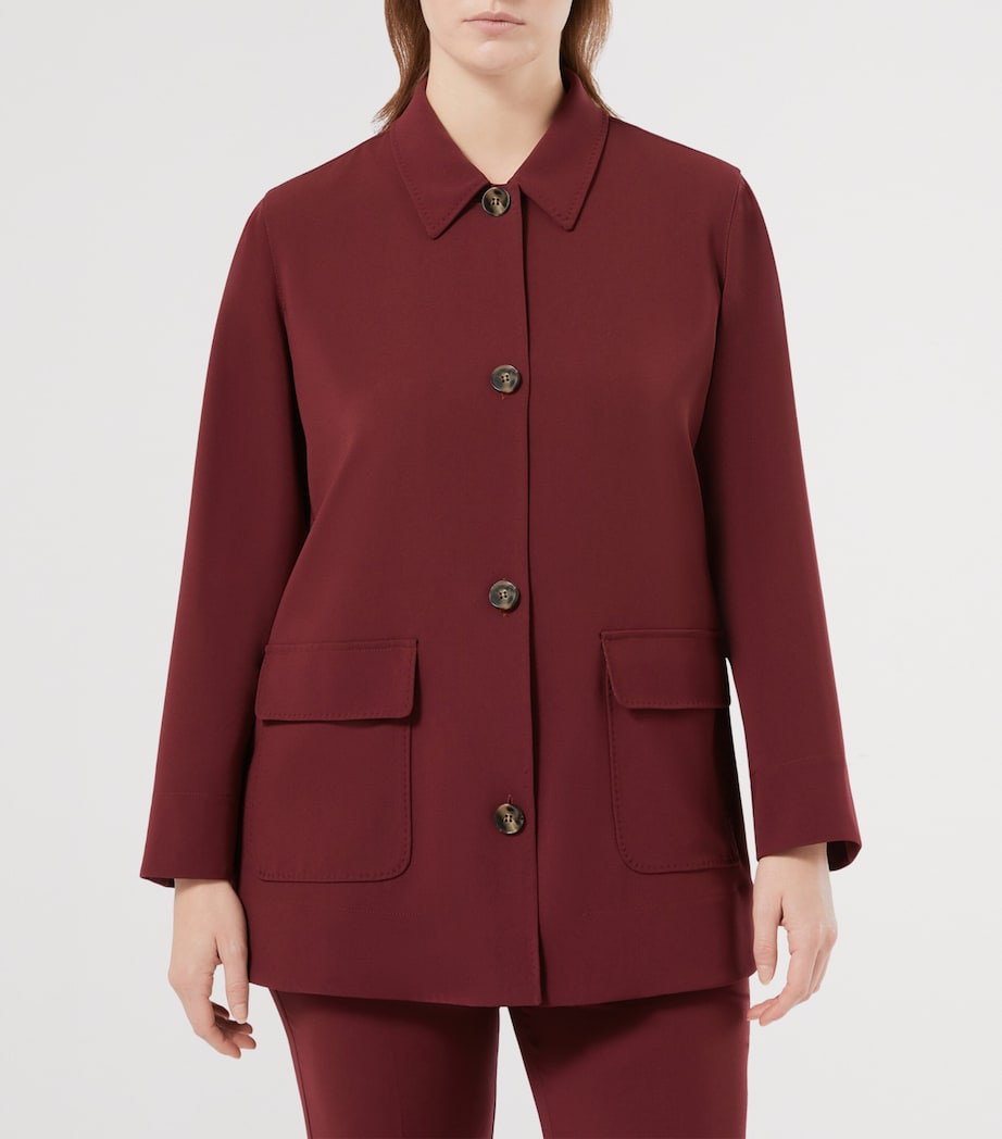 Cady Luxsca Tunic Jacket BORDEAUX Image 2
