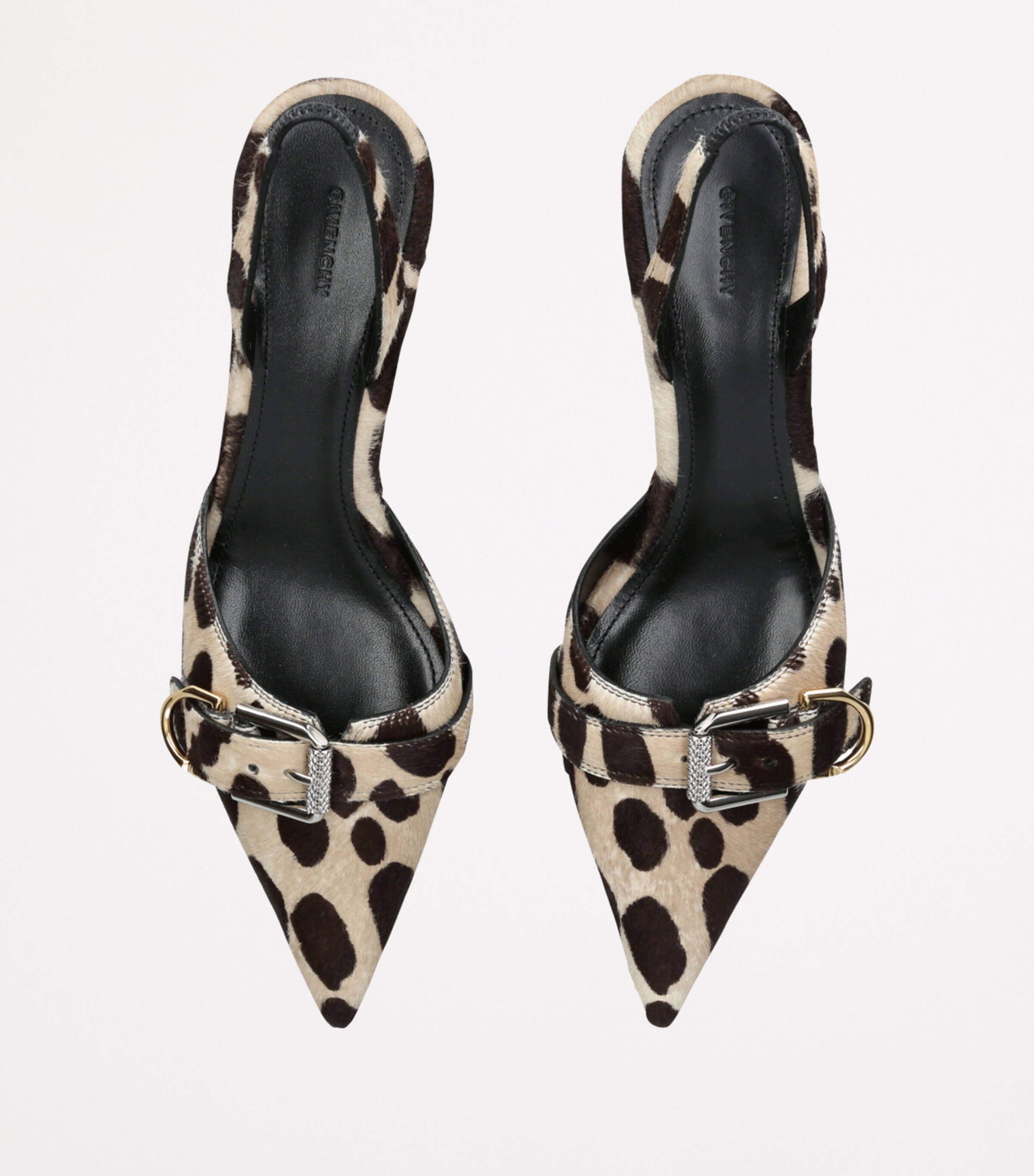 ジバンシィ Givenchy Voyou 45mm Slingback Sandals Black Voyou Slingback Heels by Givenchy on Sale