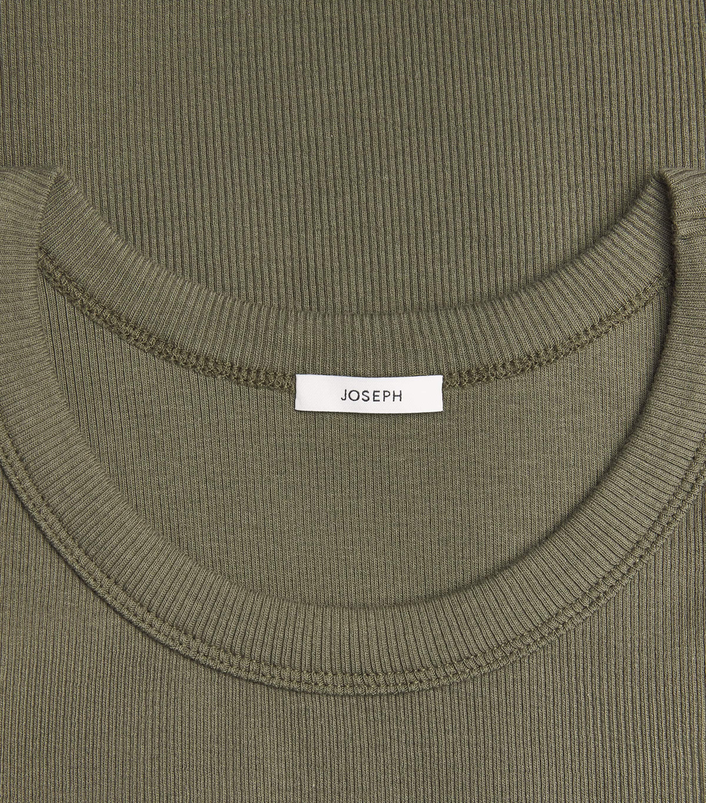 Stretch-Cotton Yeux Tank Top PALM LEAF Image 5