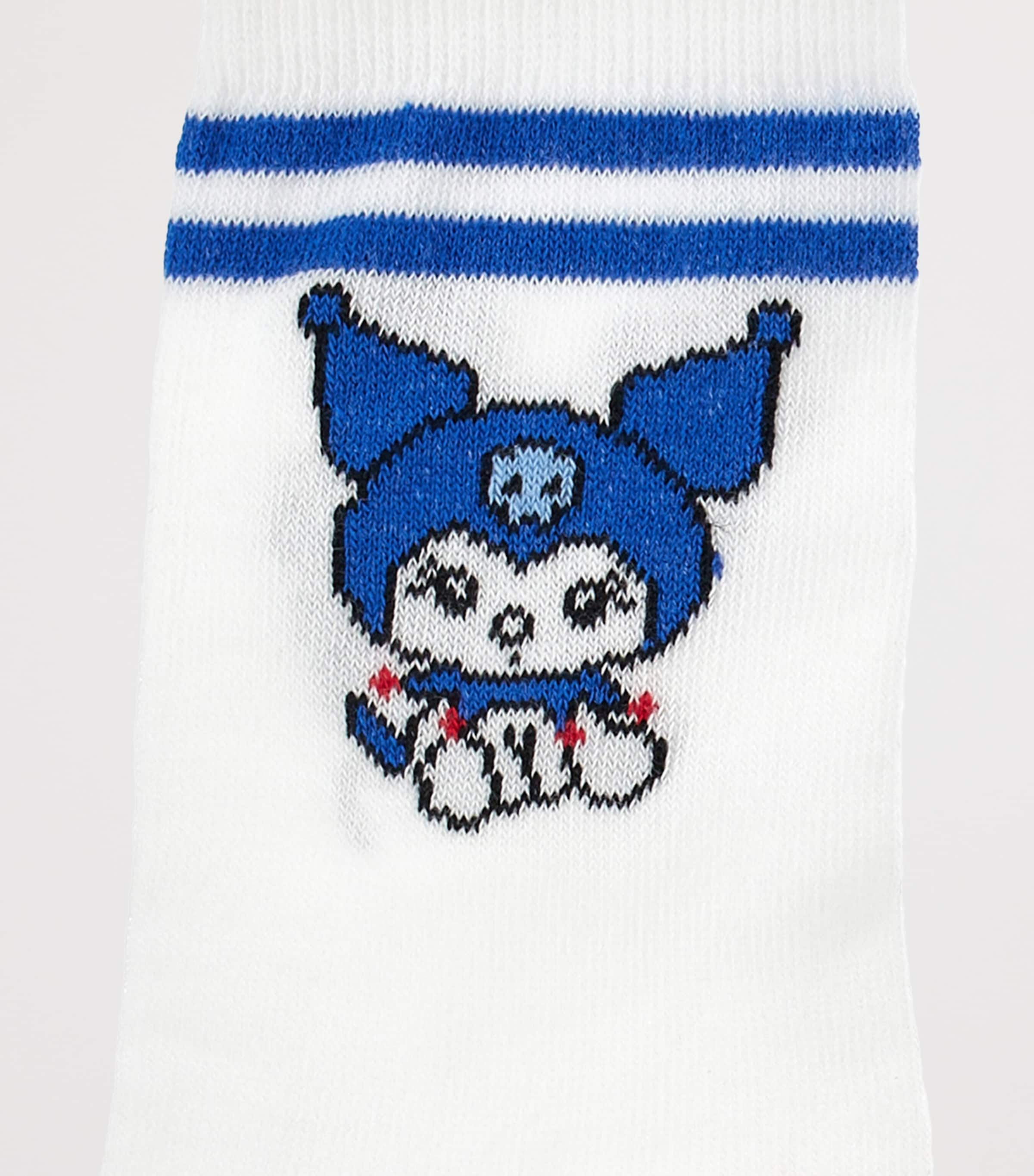 x Hello Kitty Cotton-Blend Socks (Pack of 2) BIANCO+ROSSO Image 5