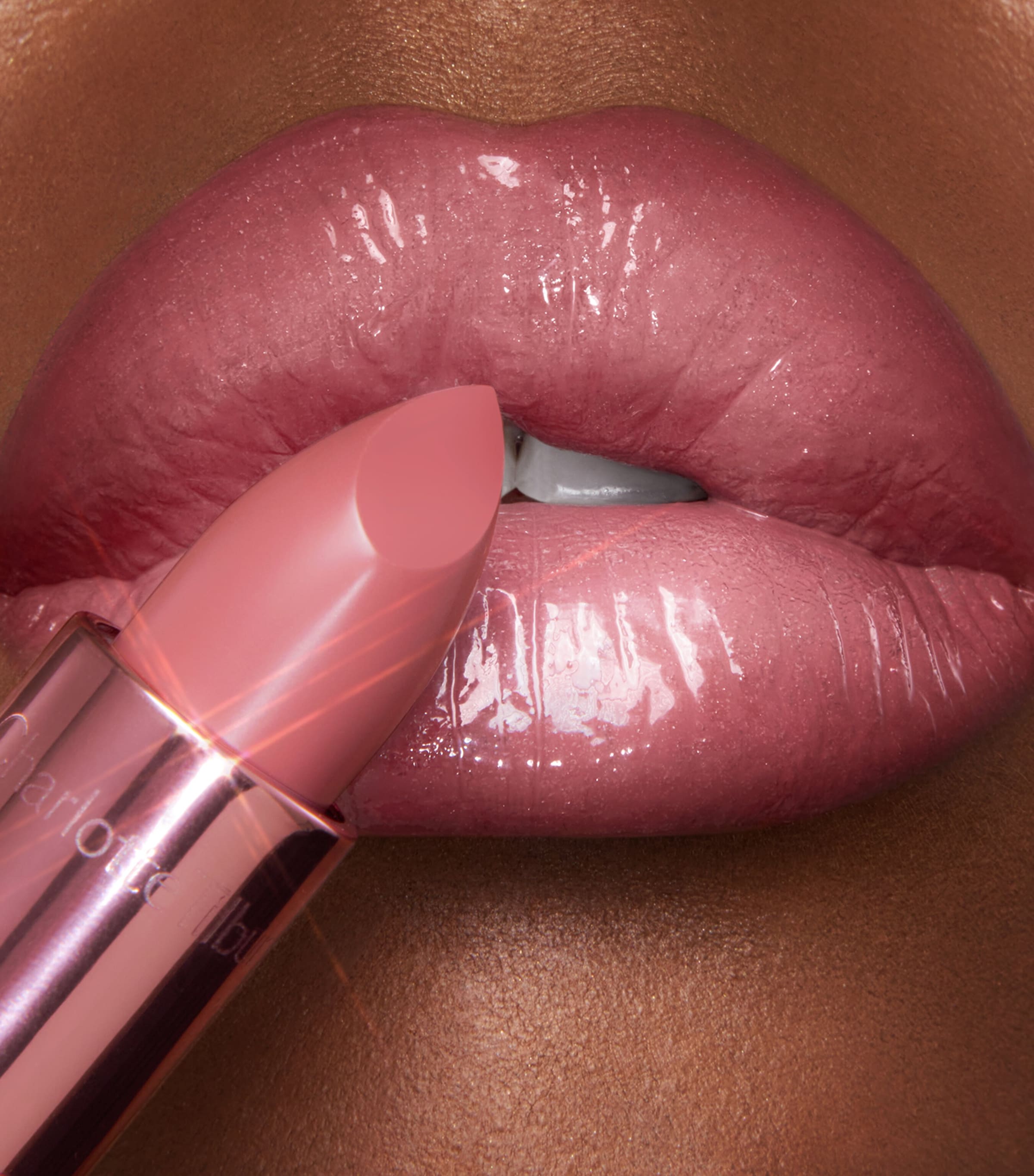 Hollywood Beauty Icon K.I.S.S.I.N.G Lipstick CANDY CHIC Image 2