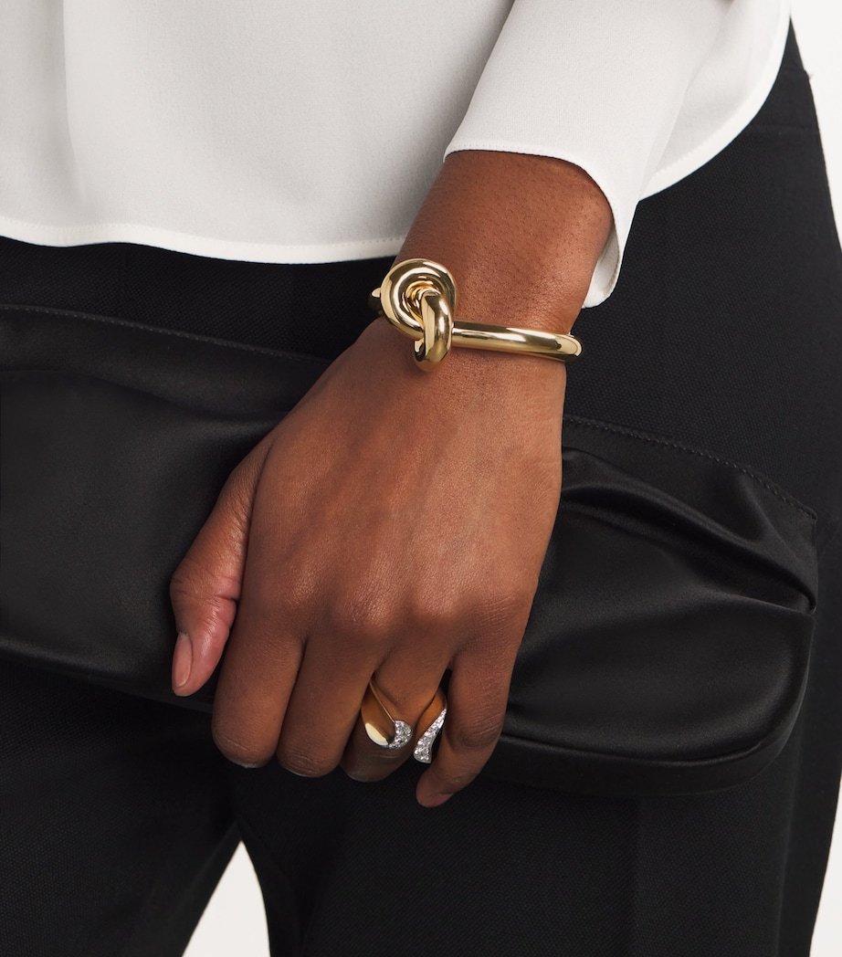 Yellow Gold Legacy Knot Bangle YELLOW GOLD Image 5