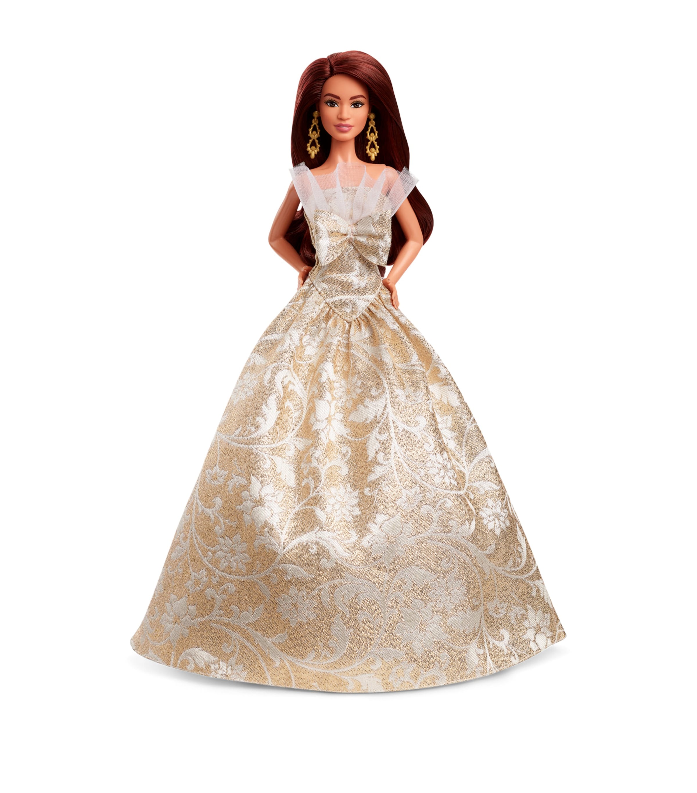 Barbie 2025 Holiday Barbie Doll Harrods UK