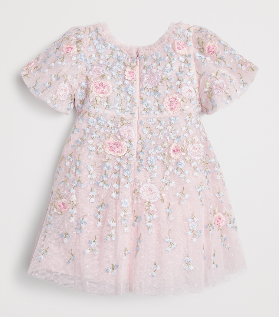 Tulle Embroidered Cressida Dress (6-24 Months) PMUPEONY PINK/MULTI Image 2
