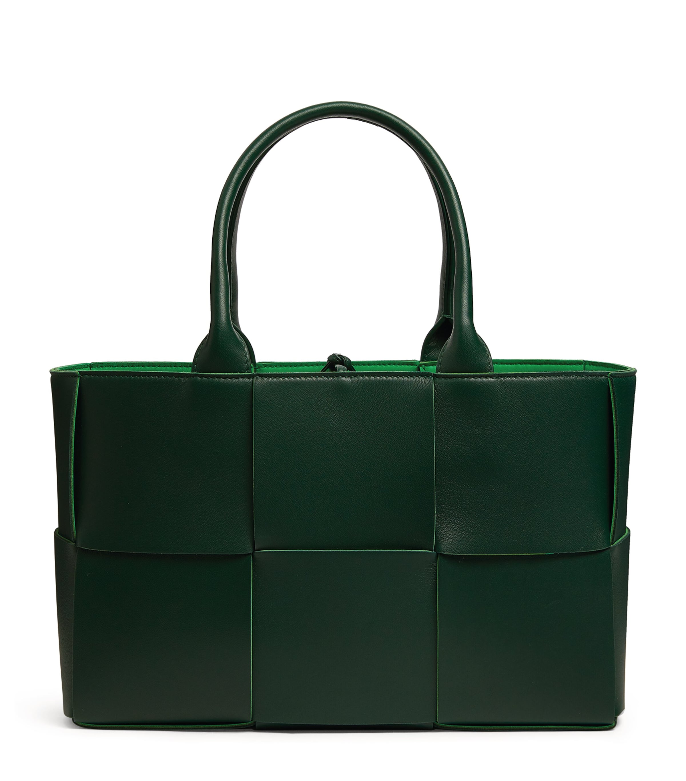 Bottega Veneta Green Leather Arco Tote Bag | Harrods US