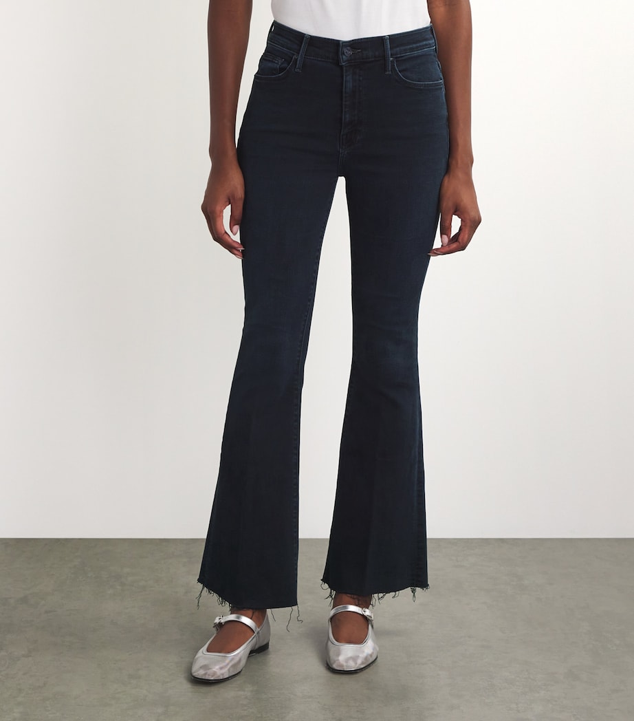 The Weekender Fray Flared Jeans CHIP ON MY SHOULDER Image 3