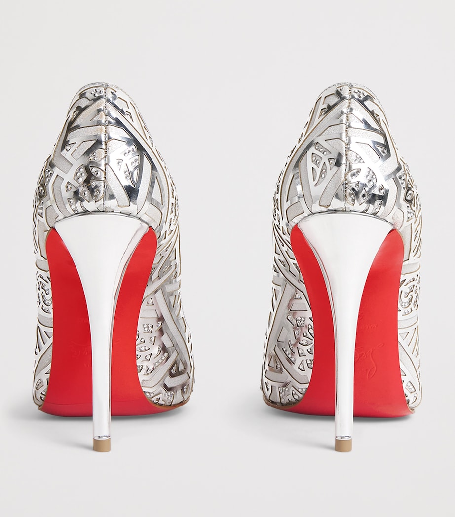 Christian Louboutin Womens Miss Z Carouba Leather Pumps 100 Image 4