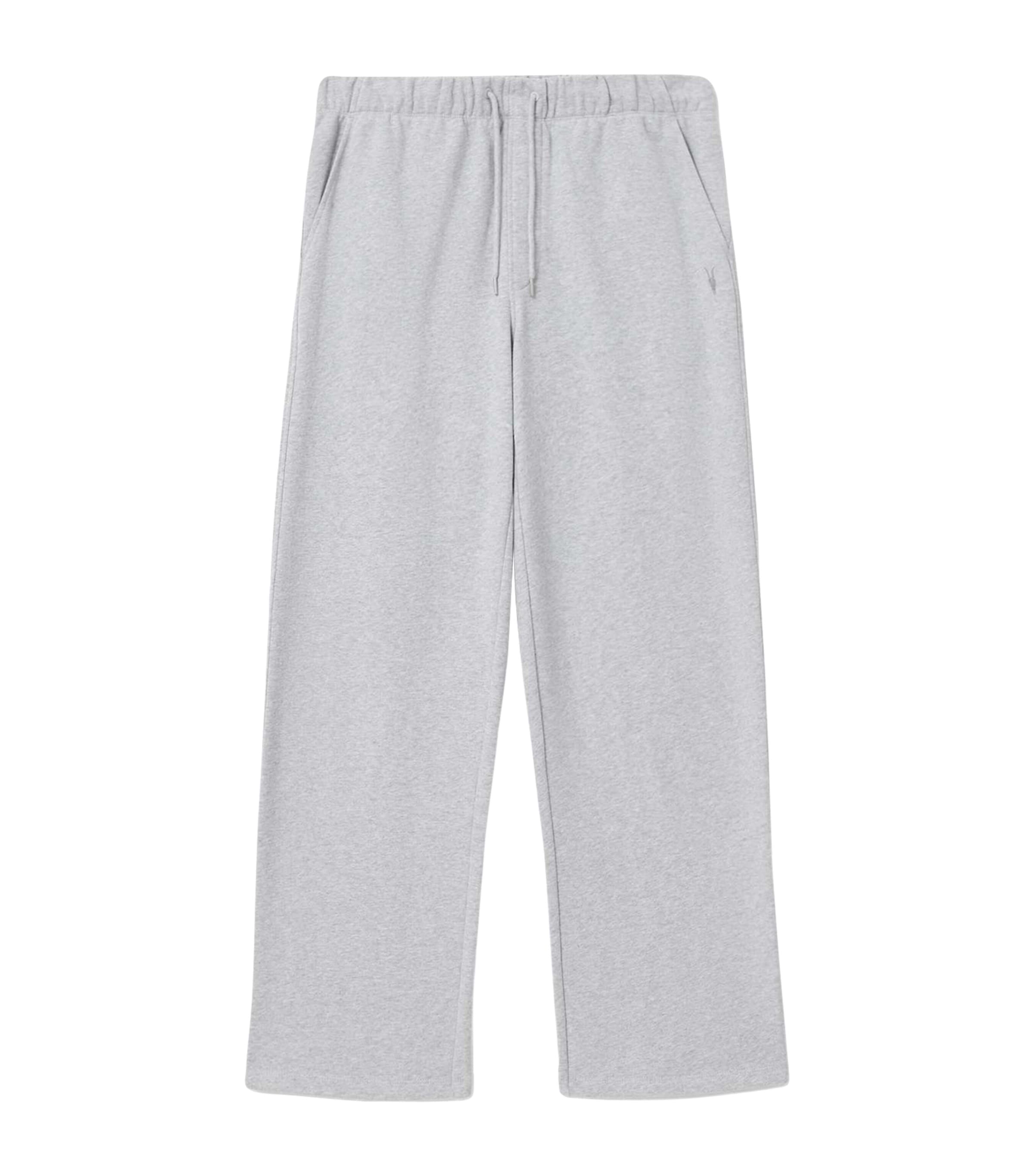 AllSaints Mens Cotton Asher Sweatpants Grey Marl Image 1