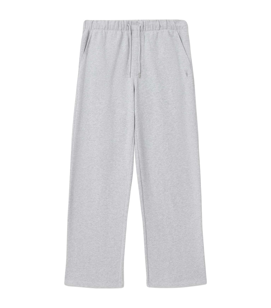 AllSaints Mens Cotton Asher Sweatpants Grey Marl Image 1