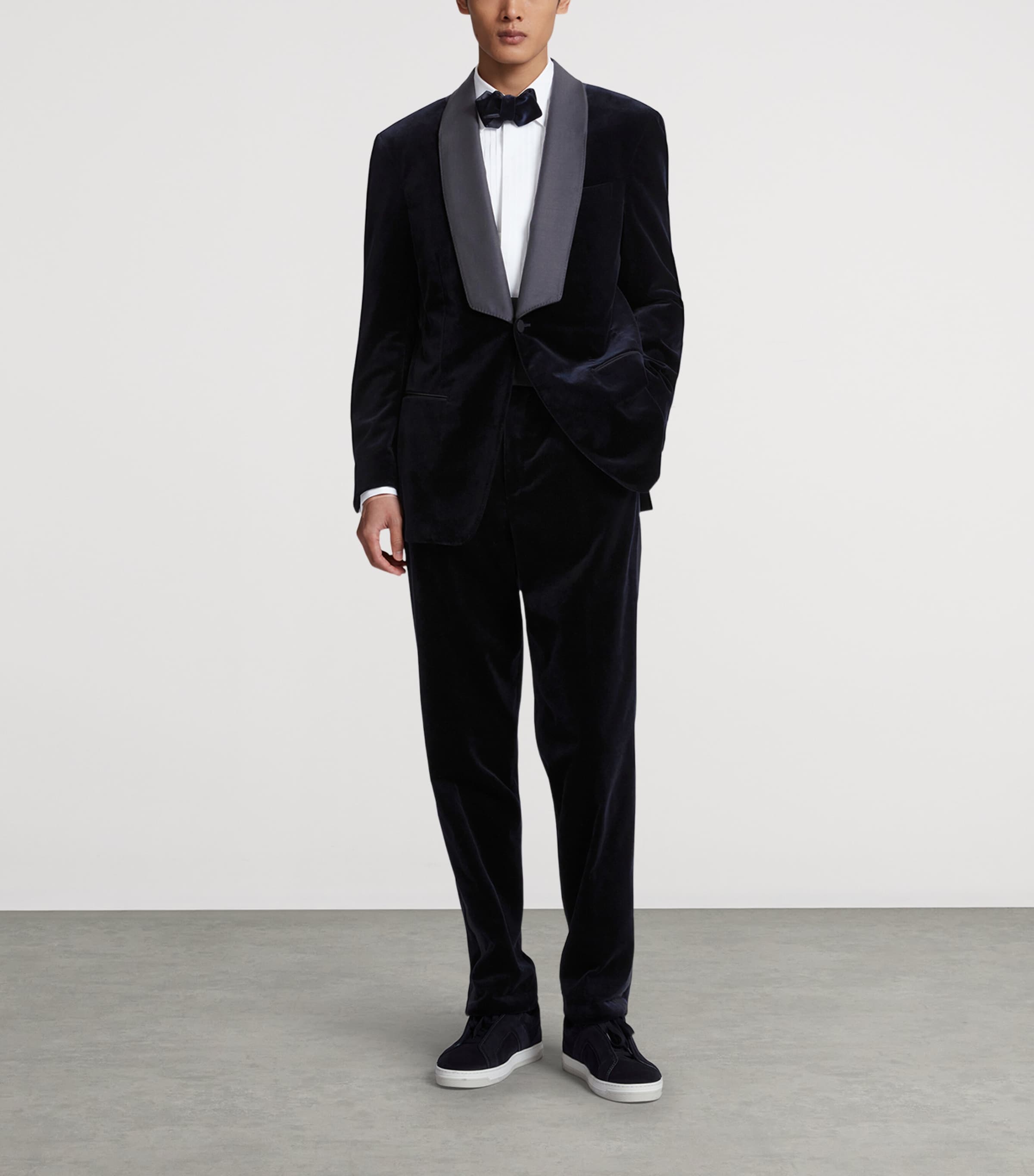 Velvet Evening Suit Jacket 403MIDNIGHT BLUE Image 2