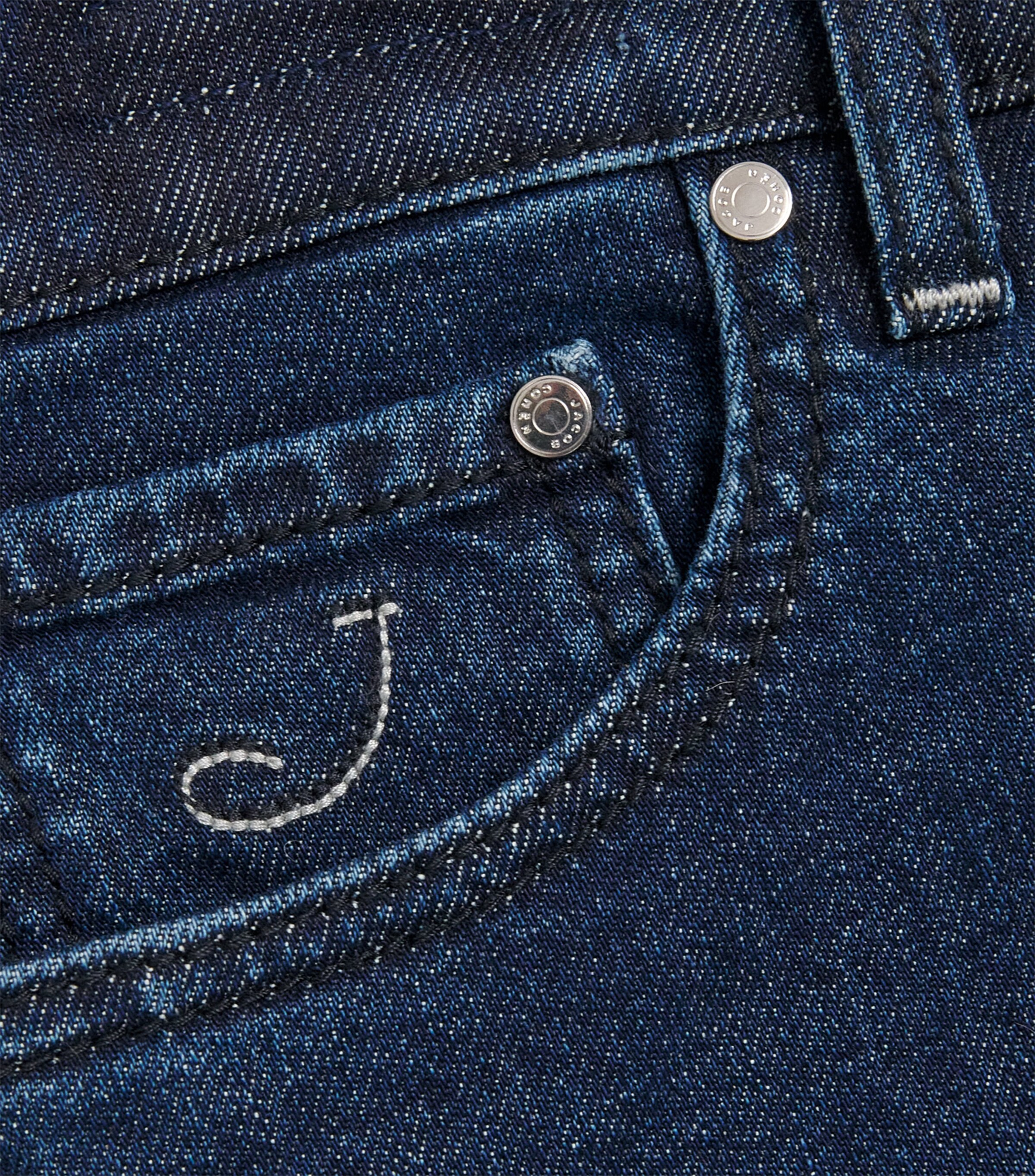 Stretch-Cotton Sean Relaxed Jeans 100D Image 5