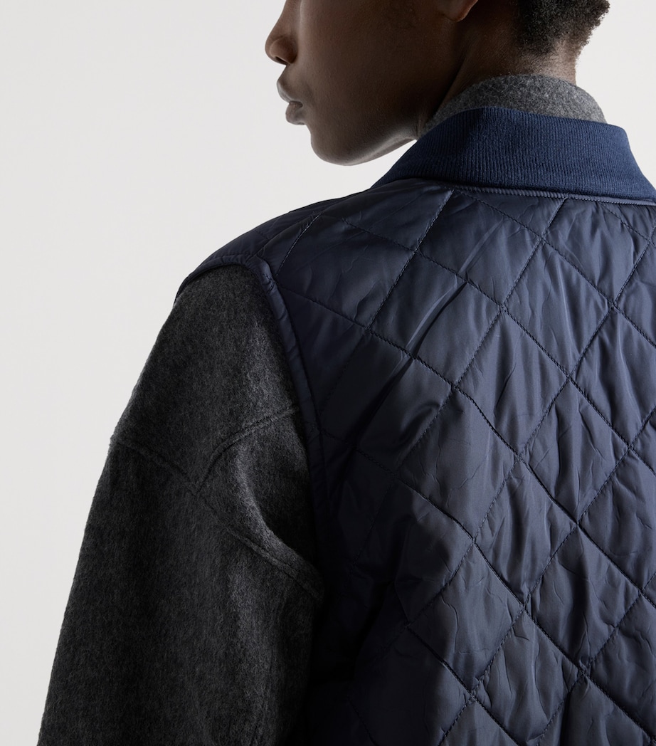 Re-Nylon Quilted Gilet F0AIN Image 6