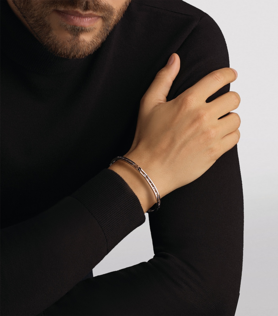 White Gold B.zero1 Bangle WHITE GOLD Image 3