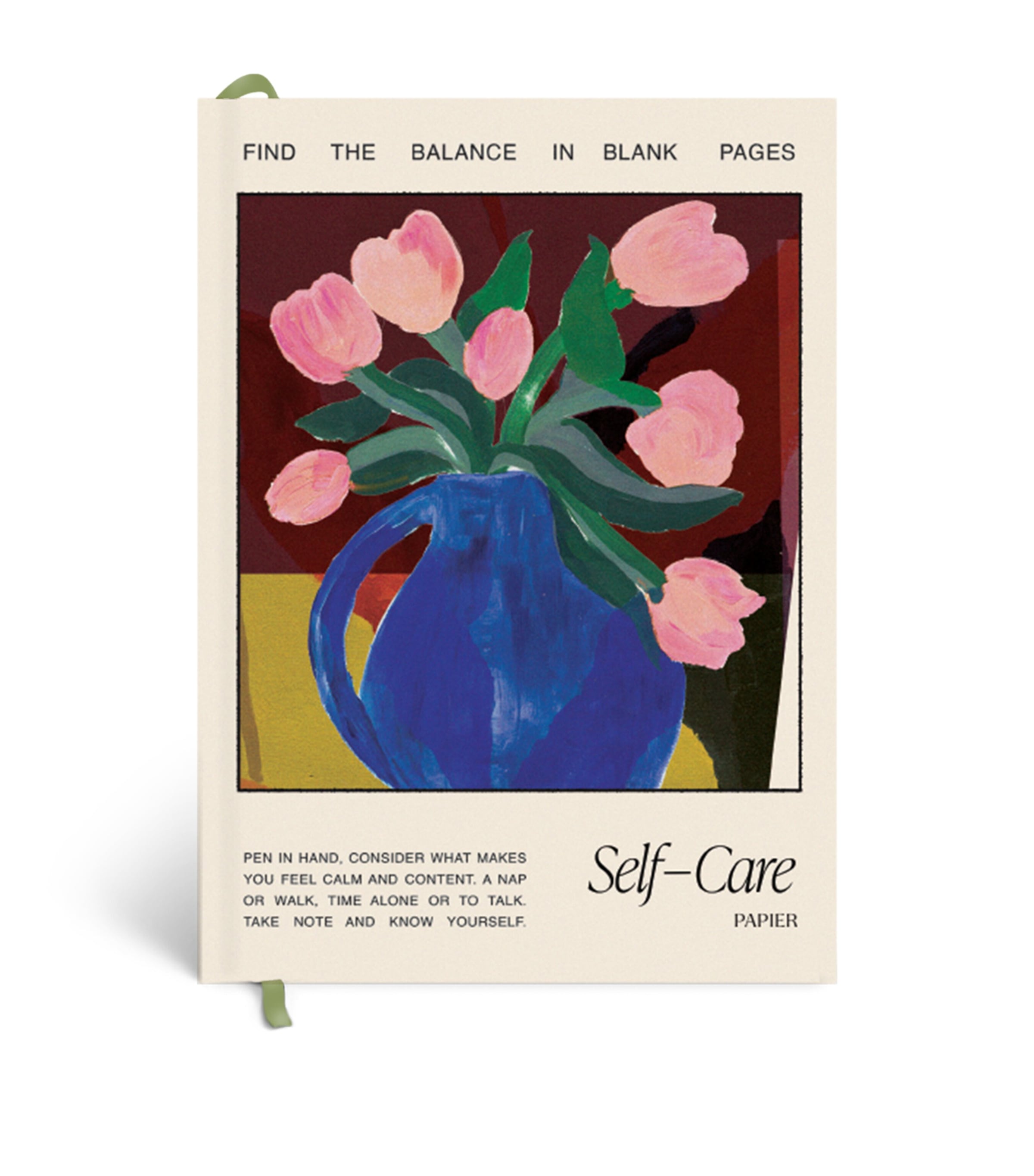 Papier Tulip Vase Wellness Journal