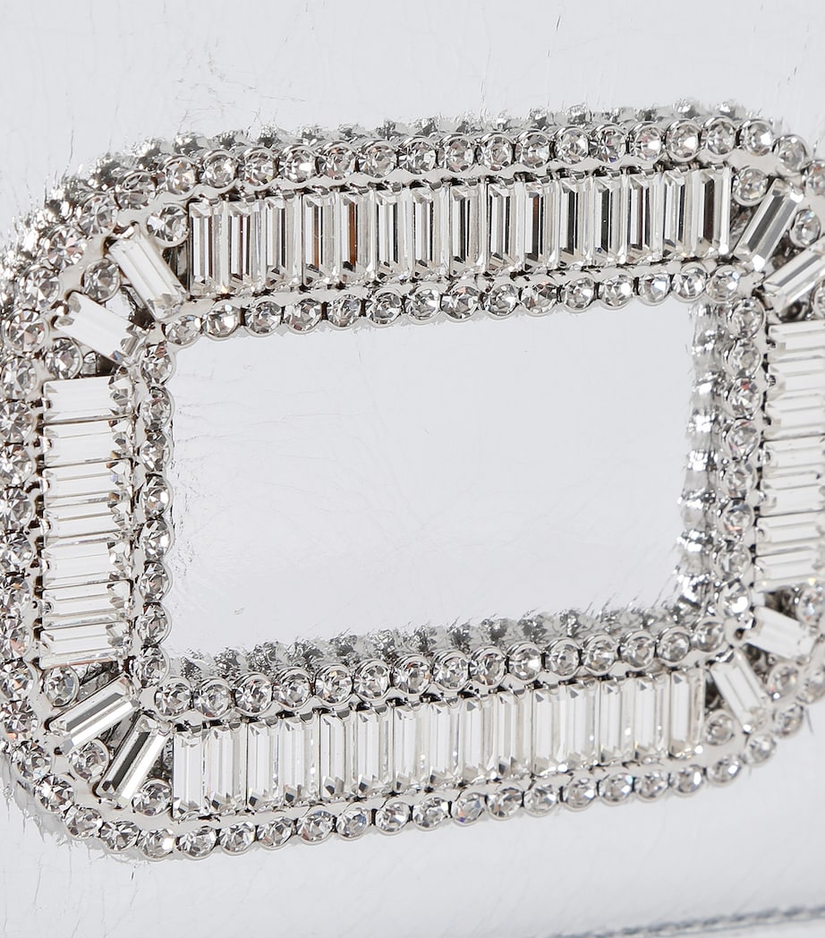 Micro Metallic Pilgrim Top-Handle Bag SILVER Image 3