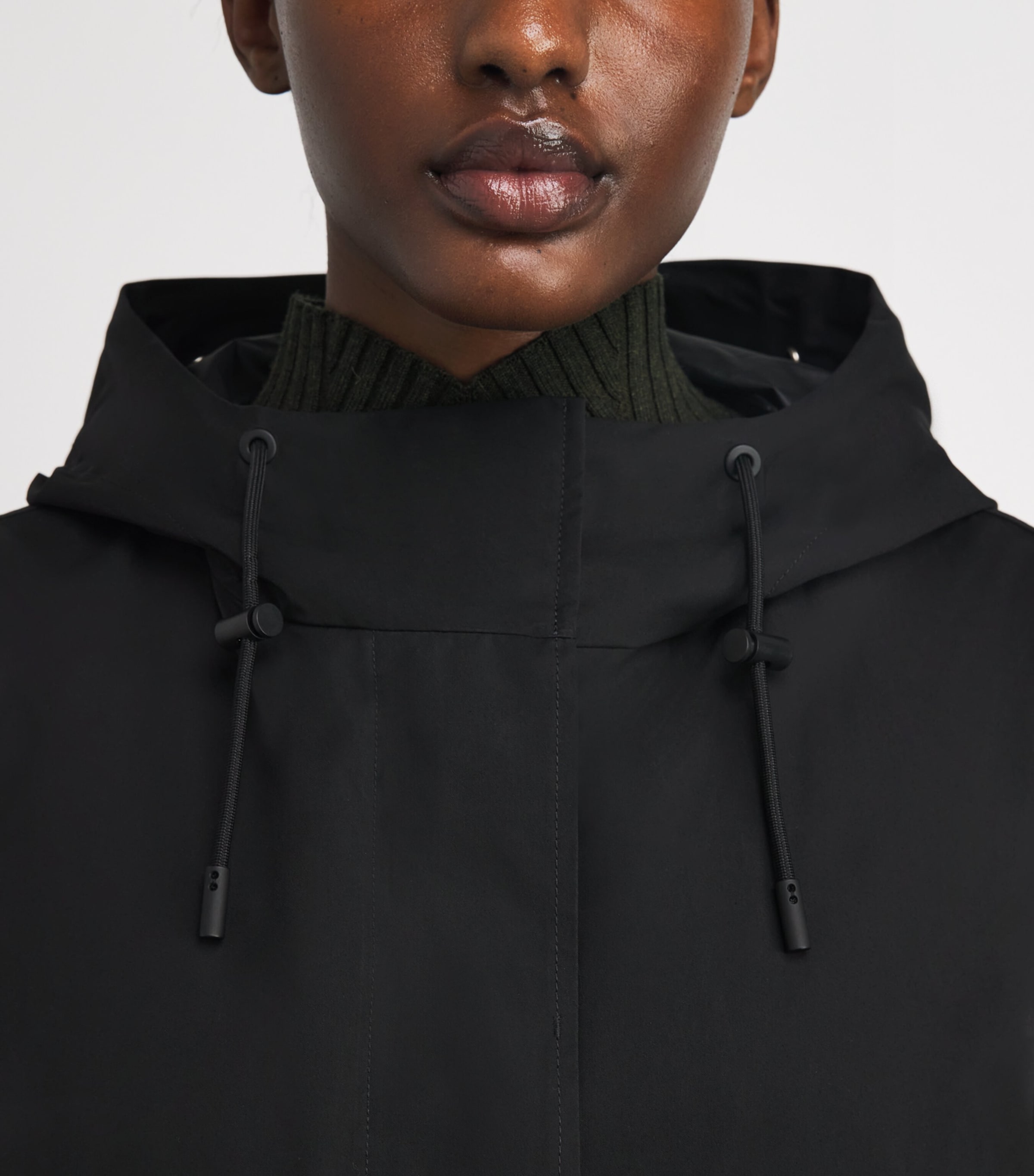 Fox-Rabbit Blended-Cotton Parka (72cm) C99 Image 6