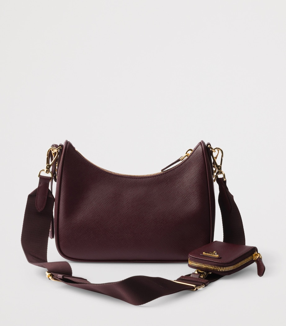 Prada Saffiano Leather Re-Edition 2005 Shoulder Bag Image 3