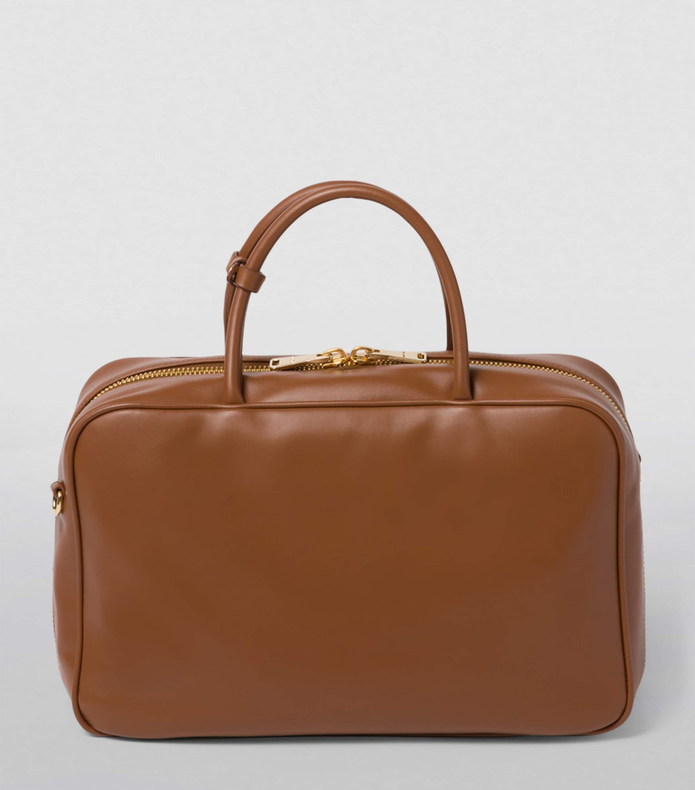 Leather Top-Handle Bag F0046 Image 3