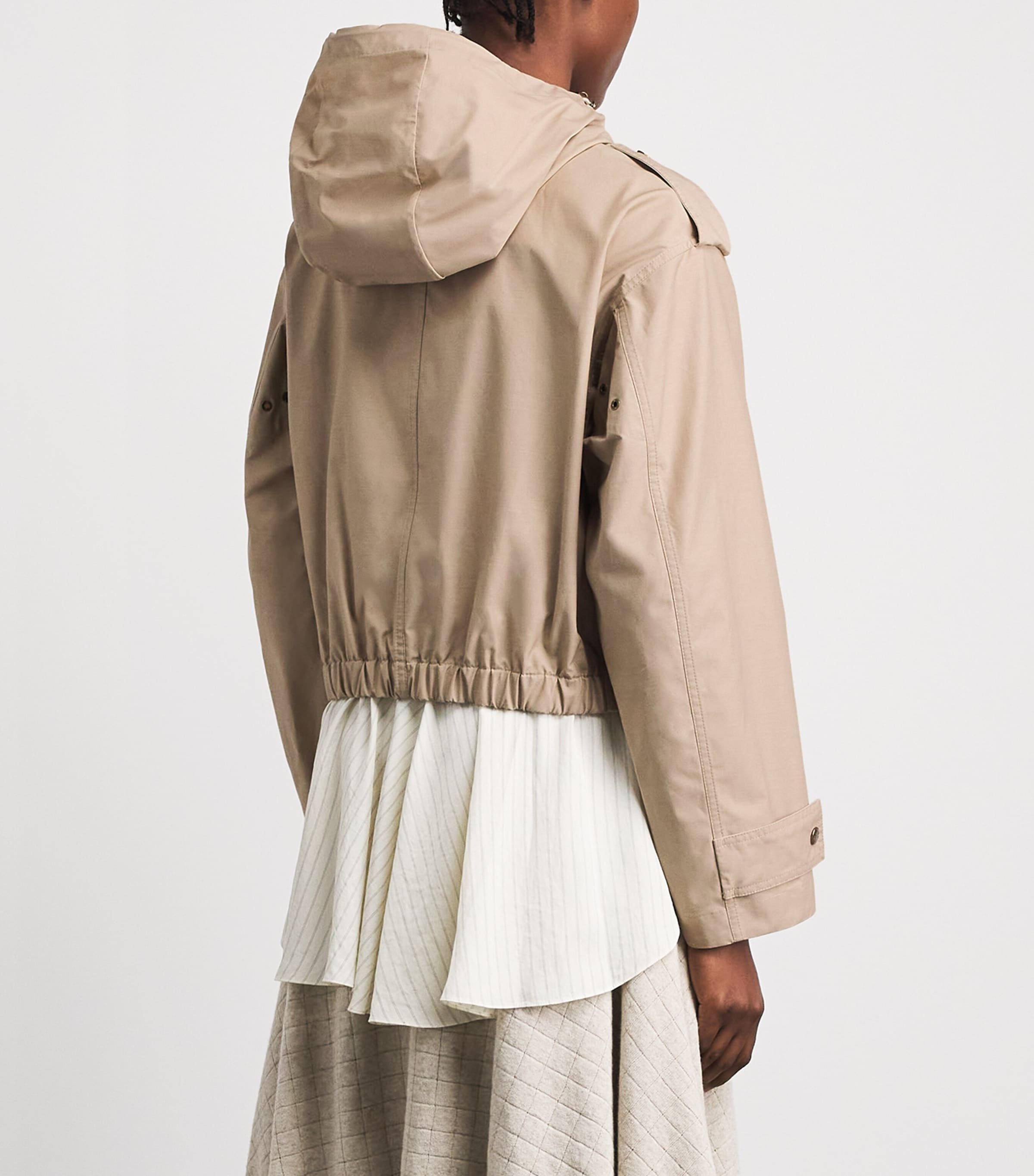 Moncler Womens Hooded Carex Jacket Image 5